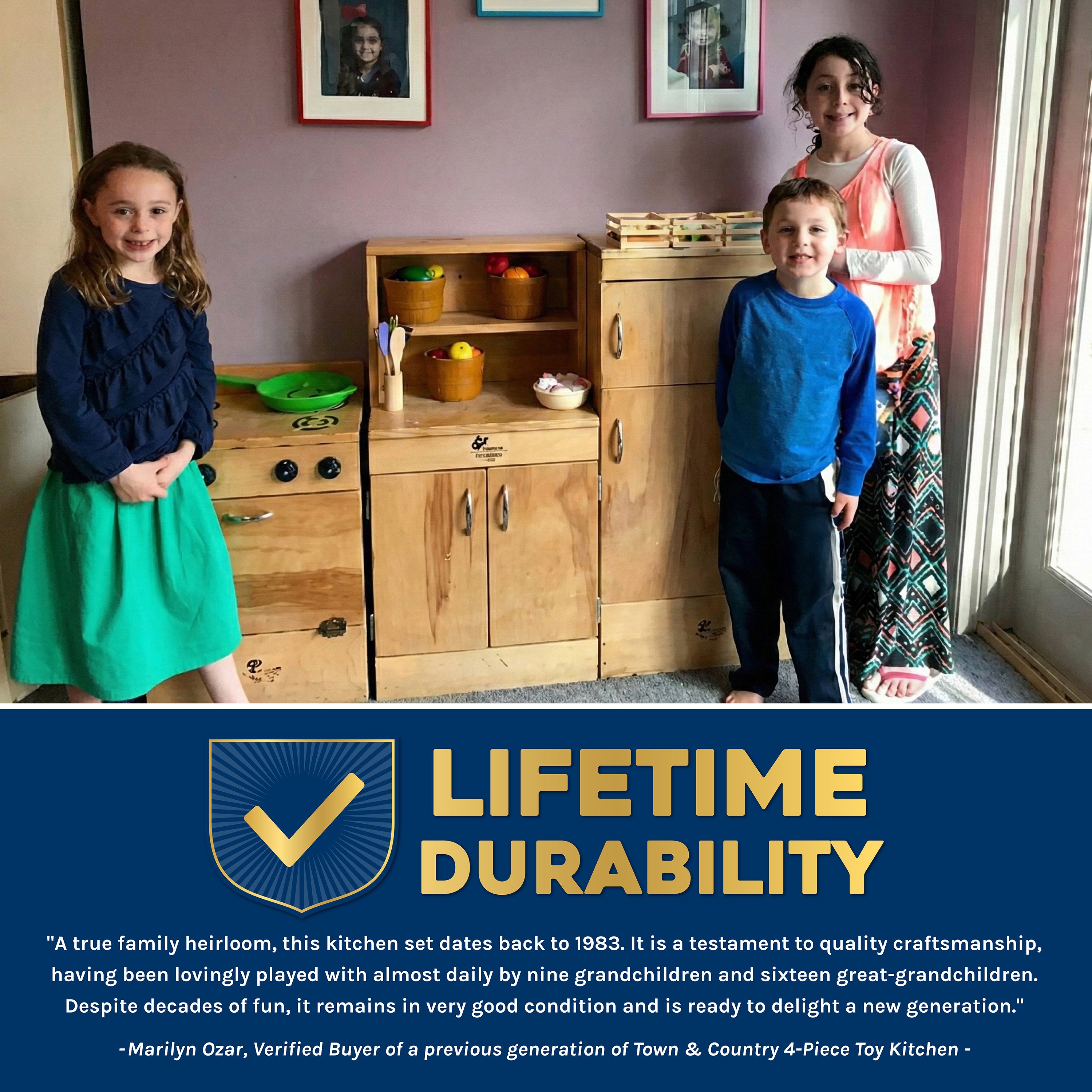 Toy Refrigerator | Town & Country Kitchen Playset