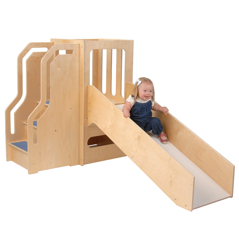 Wooden Activity Center's Indoor Slide