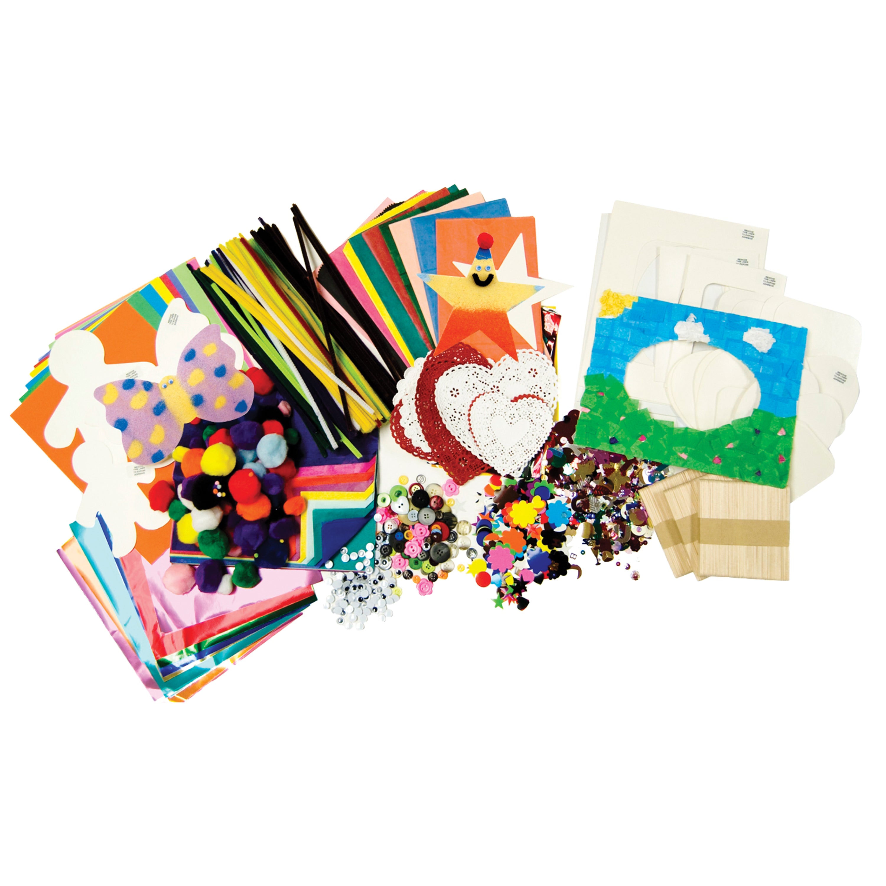 Arts & Craft Materials Value Pack