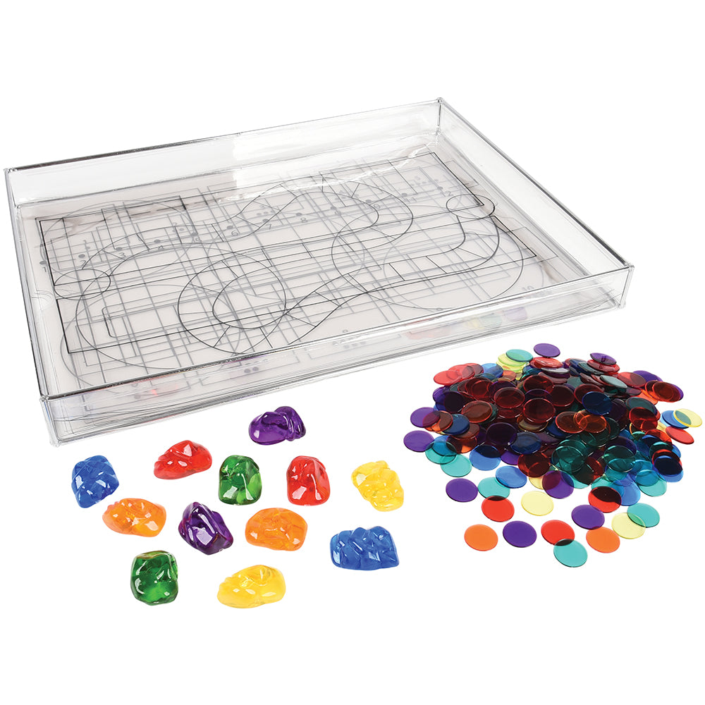 Math and Manipulative Kit for Light Table Play