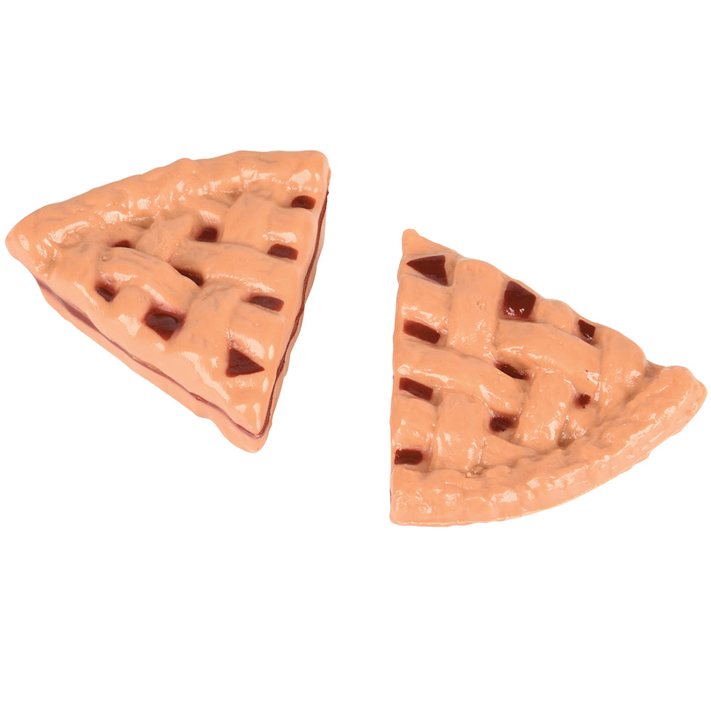 Plastic Pretend Pie Slices