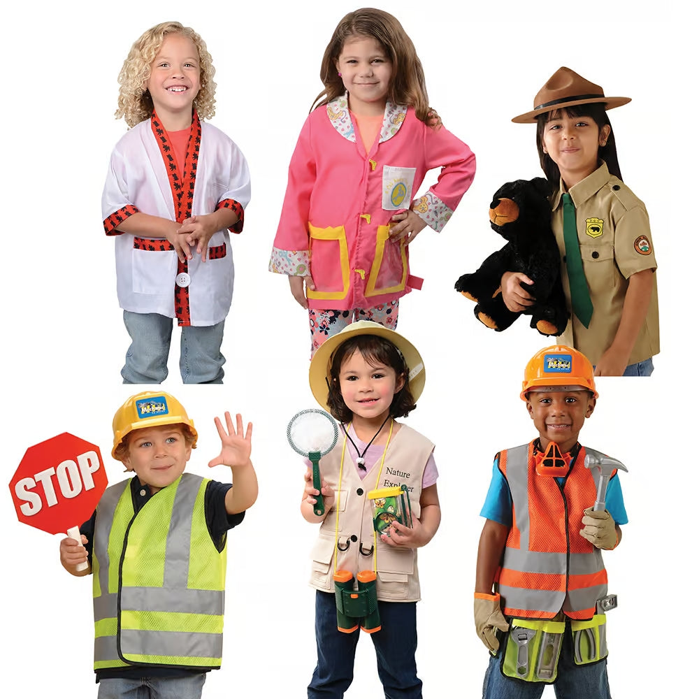 Community Helpers Dress-Up Set | Set of Six Outfits