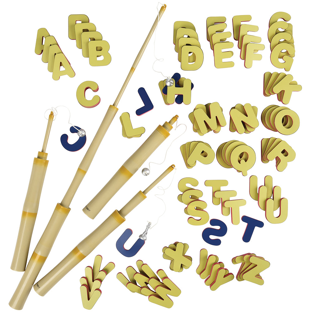 A-B-C Magnetic Fishing Set with poles and more