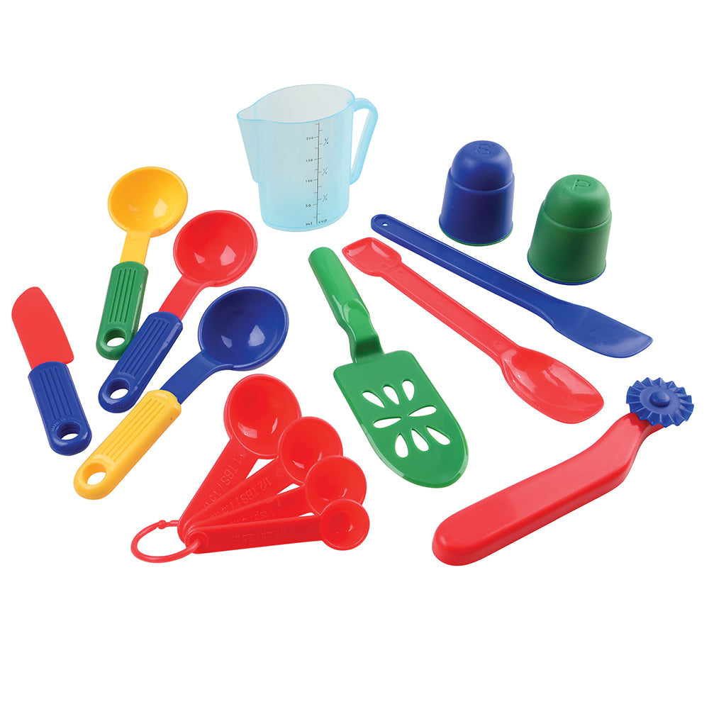 Pretend Utensils in Primary Colors