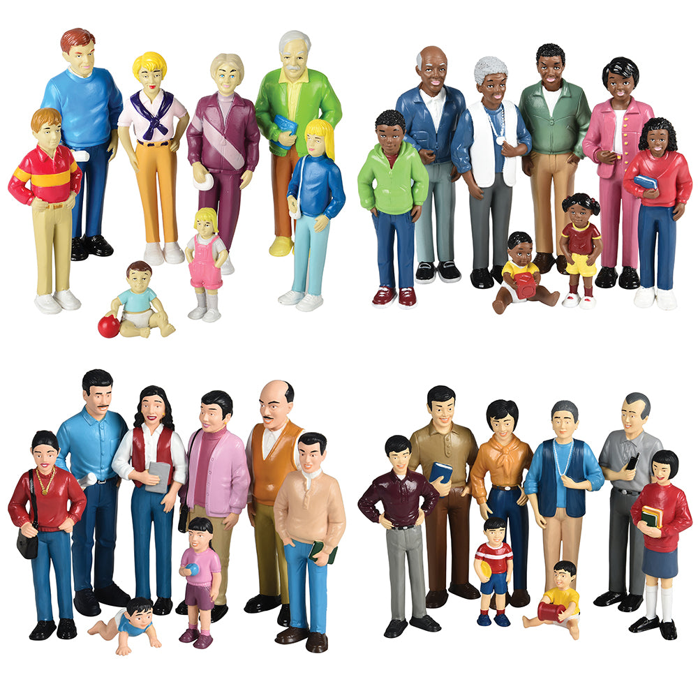 Pretend Play Families - Set of 4