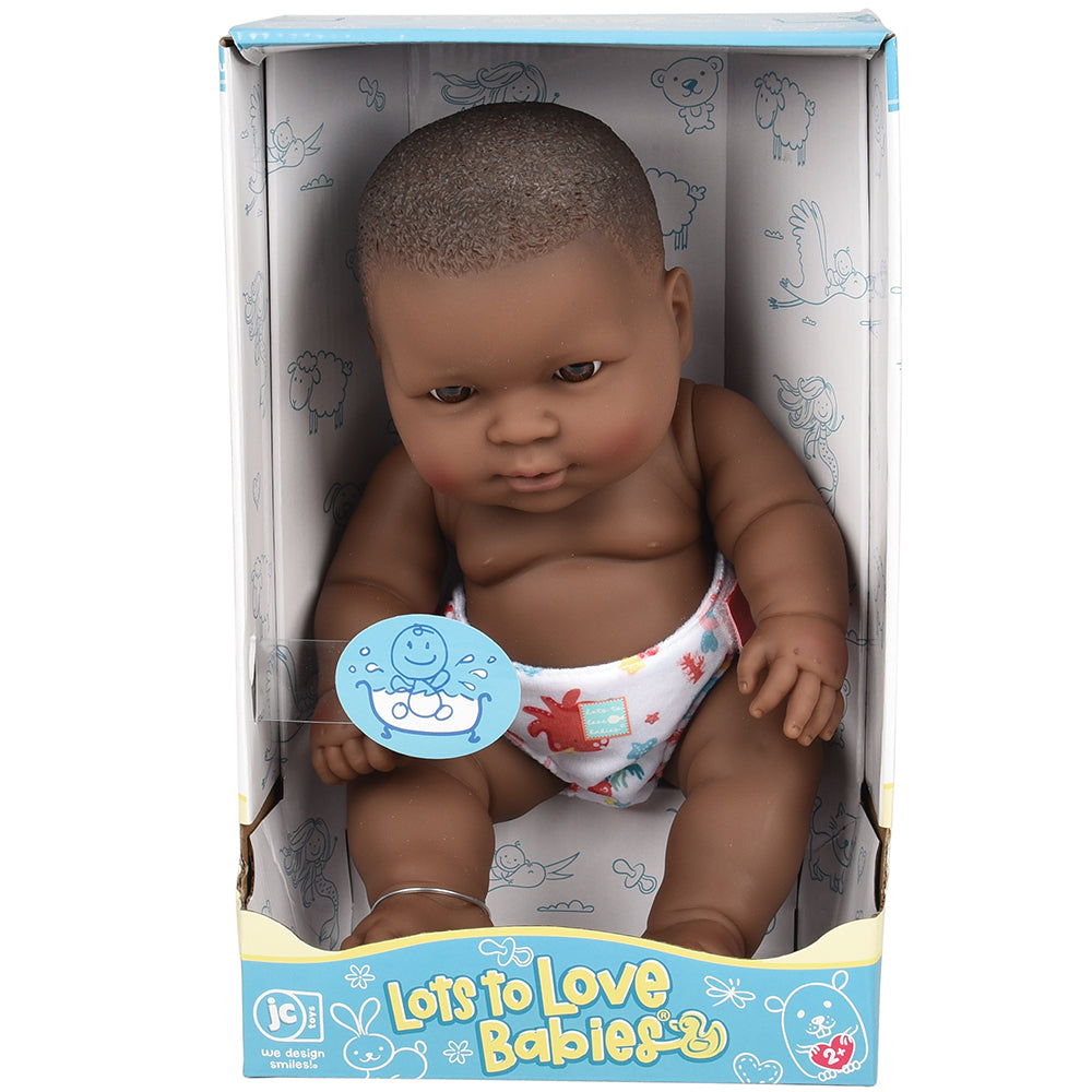 Huggable 14" African American Baby Doll Packaging