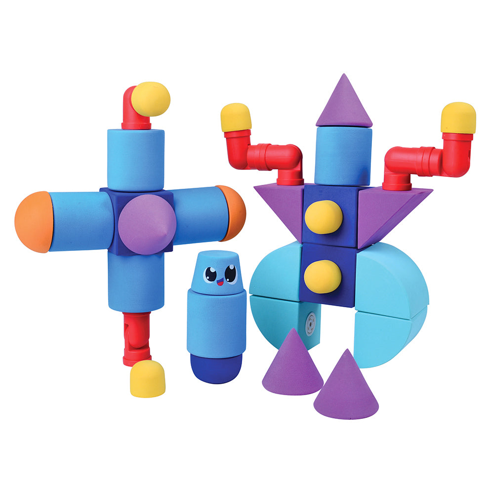 Blockaroo Magnetic STEM Building Blocks | 35-Piece Set