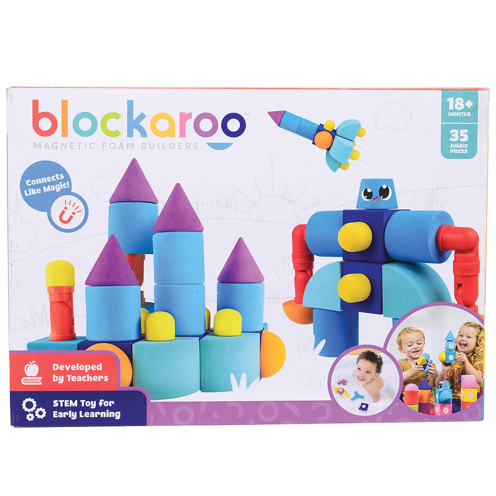 Blockaroo Magnetic STEM Building Blocks Packaging