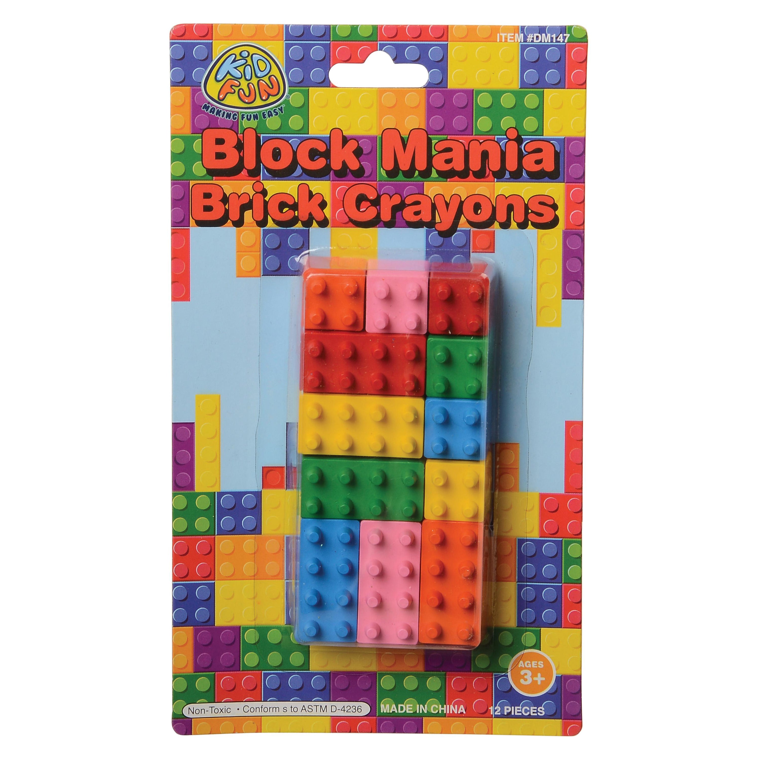 Building Brick Crayons
