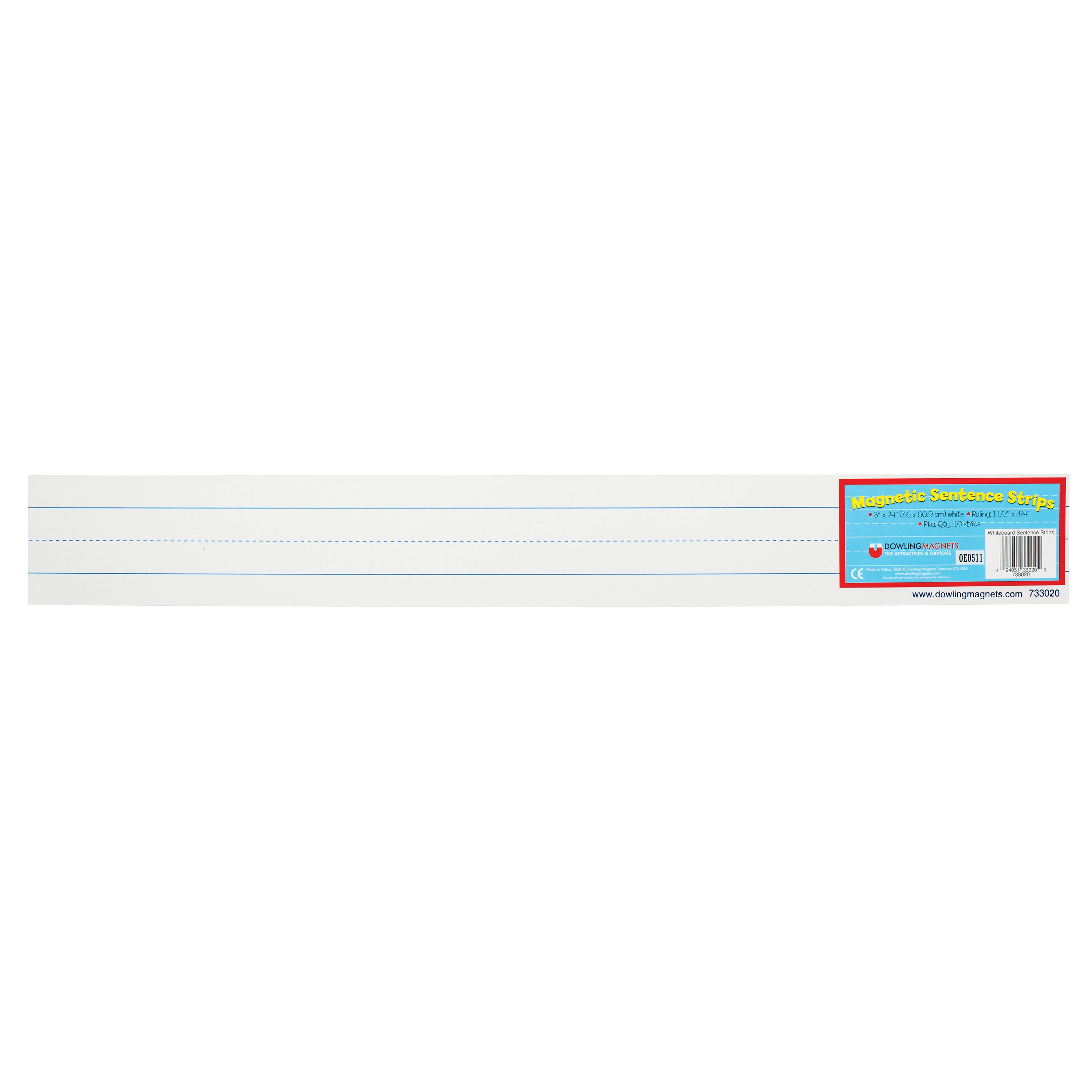 Large Magnetic Sentence Strips
