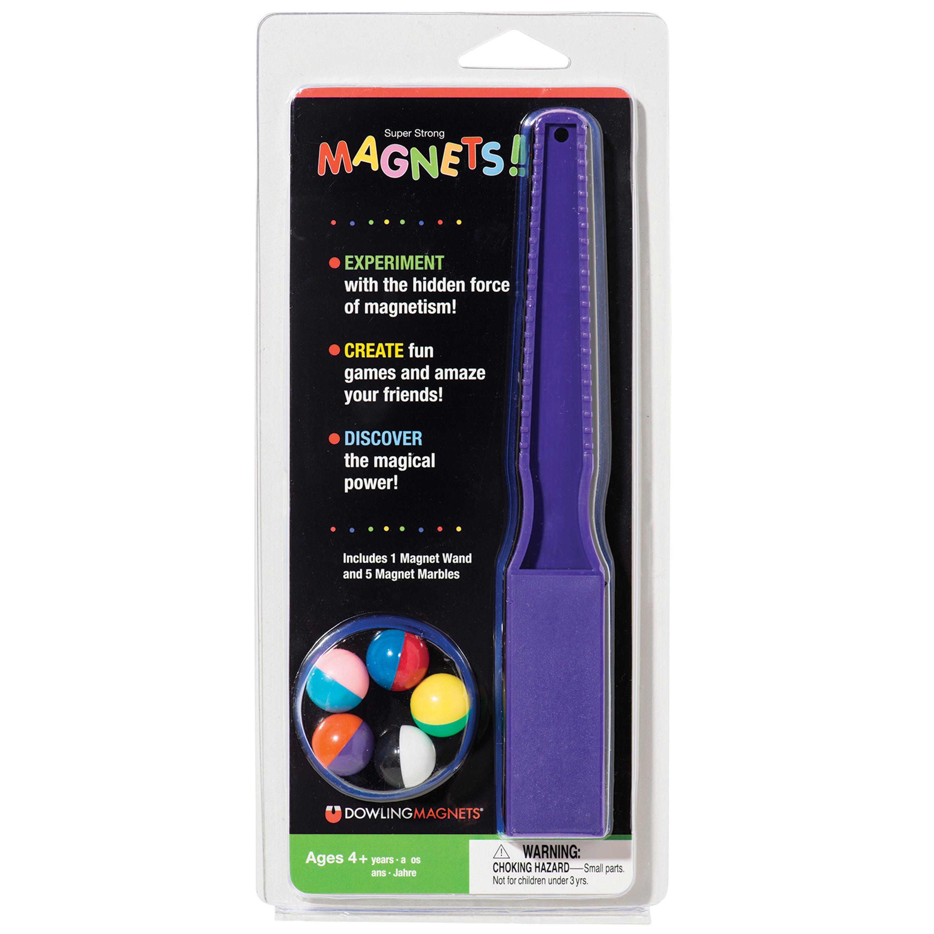 Magnet Wand with 5 Marbles