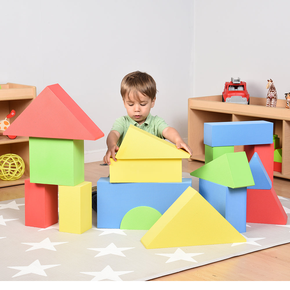 Soft Big Blocks Single Set 16 Piece Set