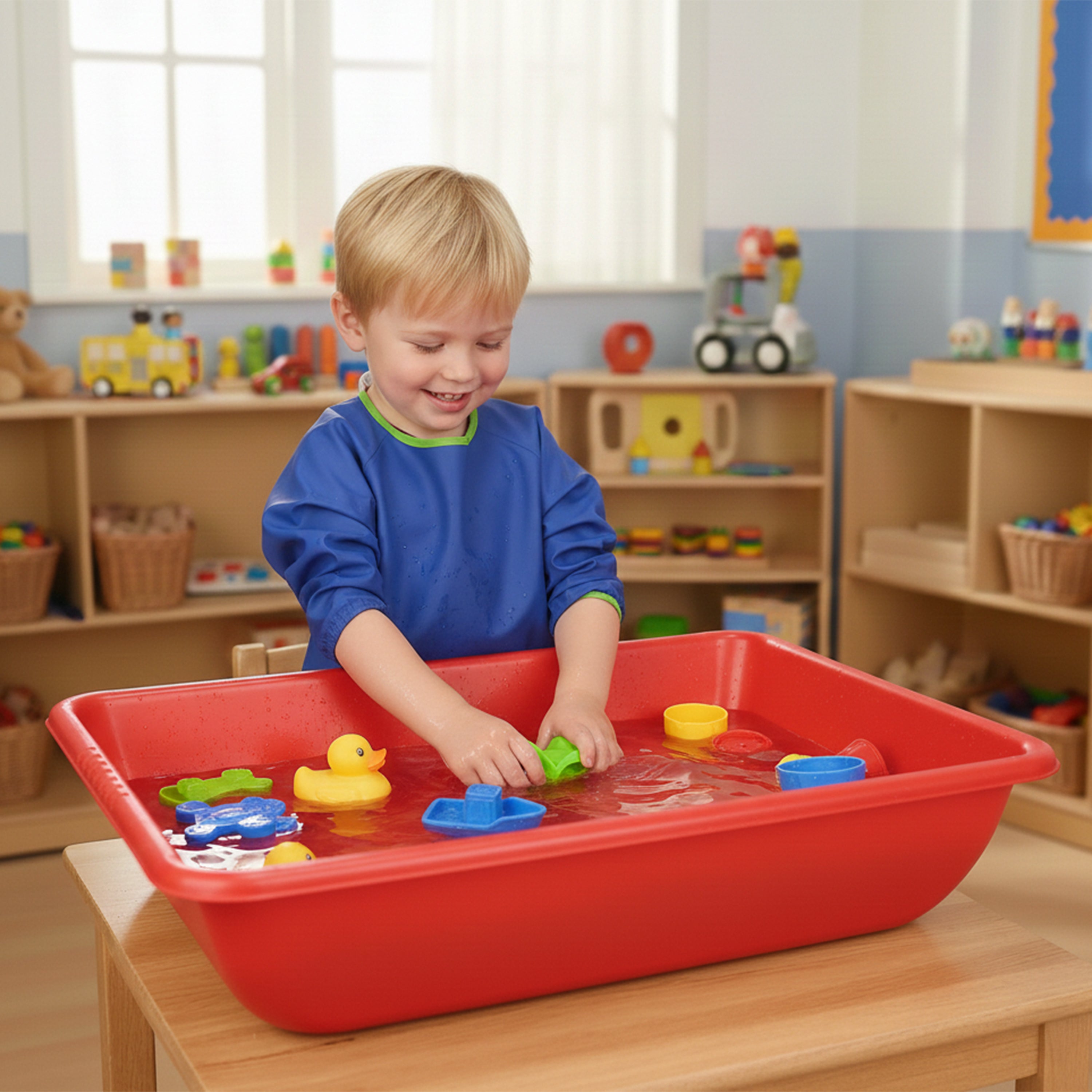 Giant Classroom Activity Tubs for Sensory Exploration