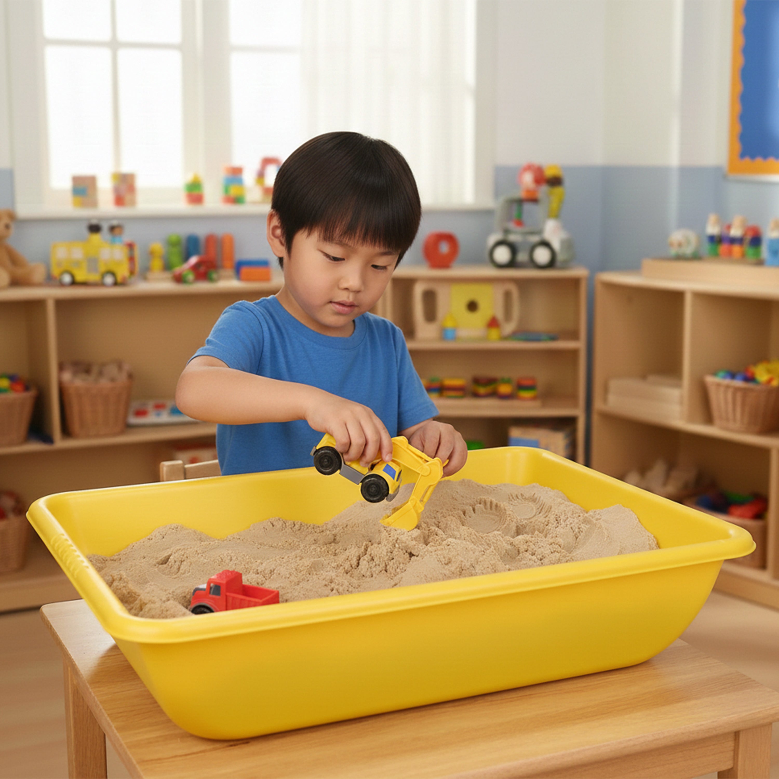 Giant Classroom Activity Tubs for Sensory Exploration