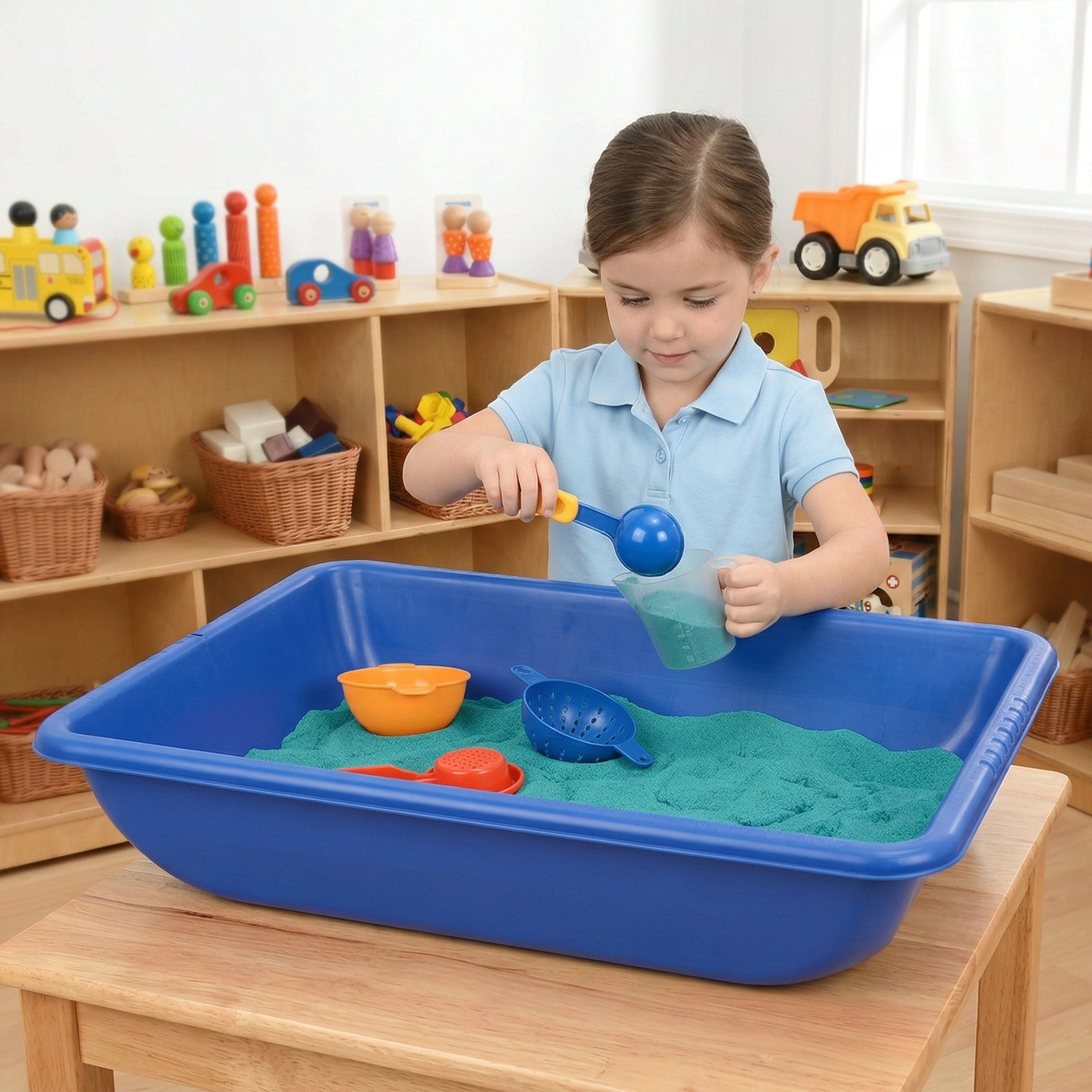 Giant Classroom Activity Tubs for Sensory Exploration