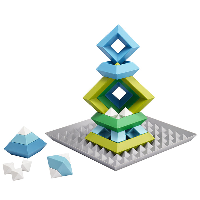 Stacking Puzzle Example Develop Early STEM Skills: 3D Stacking Puzzles by EDX Education