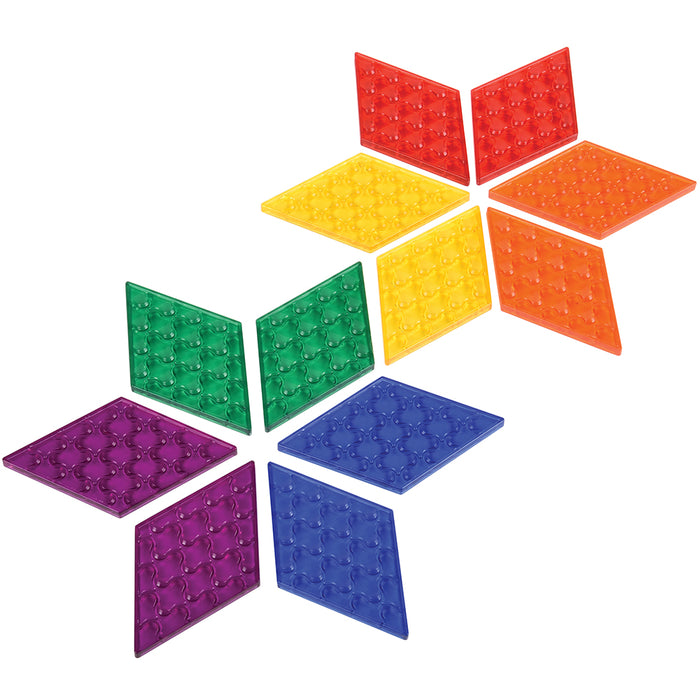 Constructive Pattern Blocks Engaging Play: Light Table Learning with Sensory Pattern Blocks