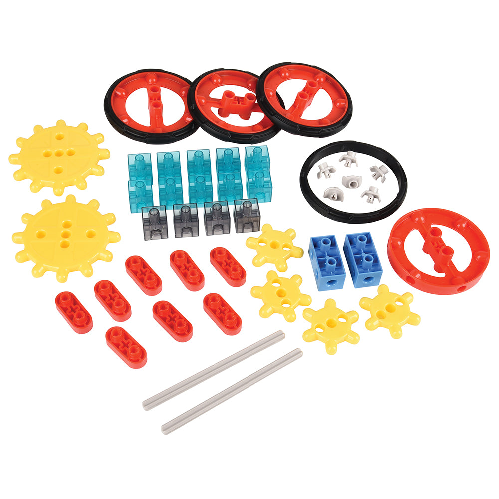 43 Piece Set of Gears and Accessories