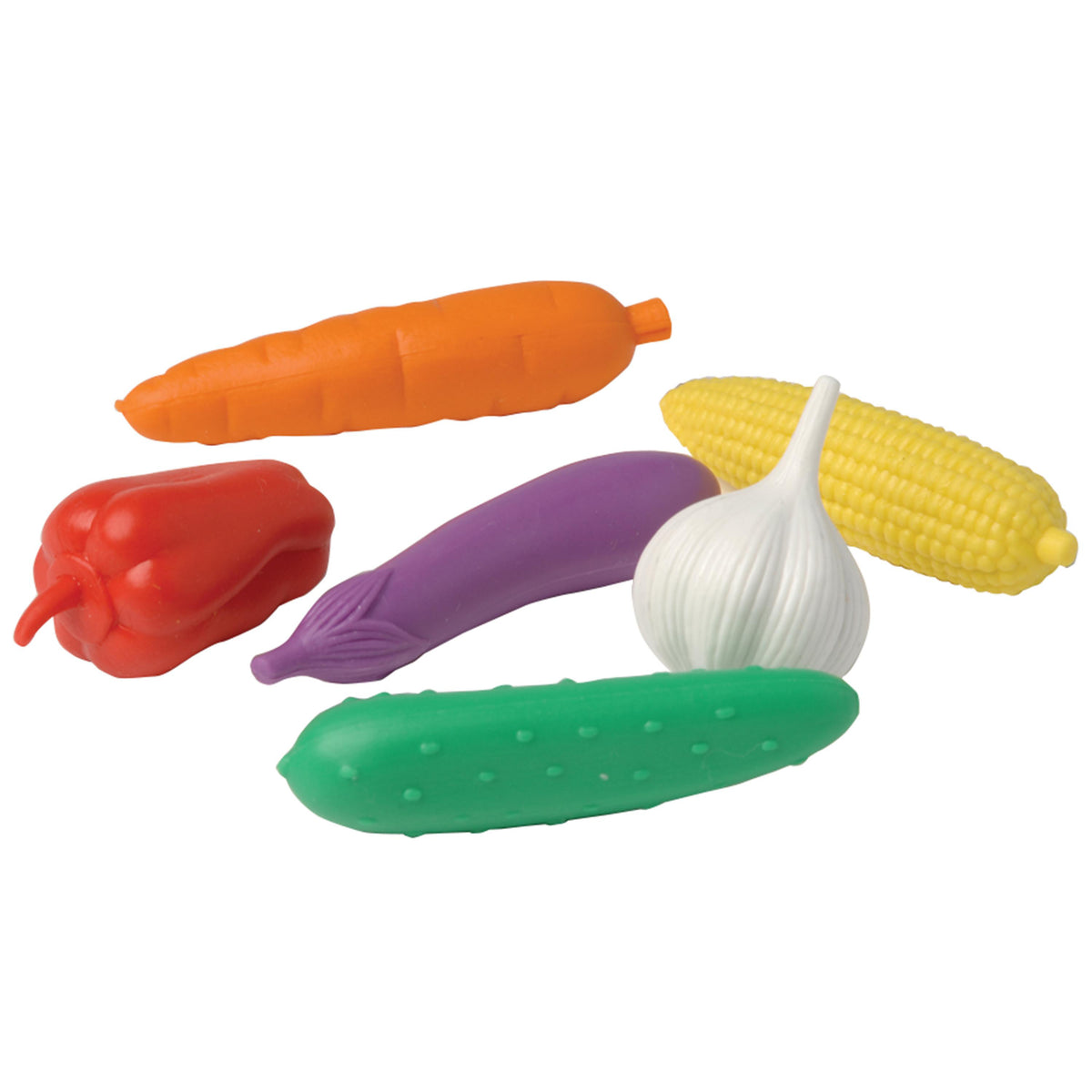 Vegetable Math Counters Vegetable Math Counters | Plastic Play Vegetables