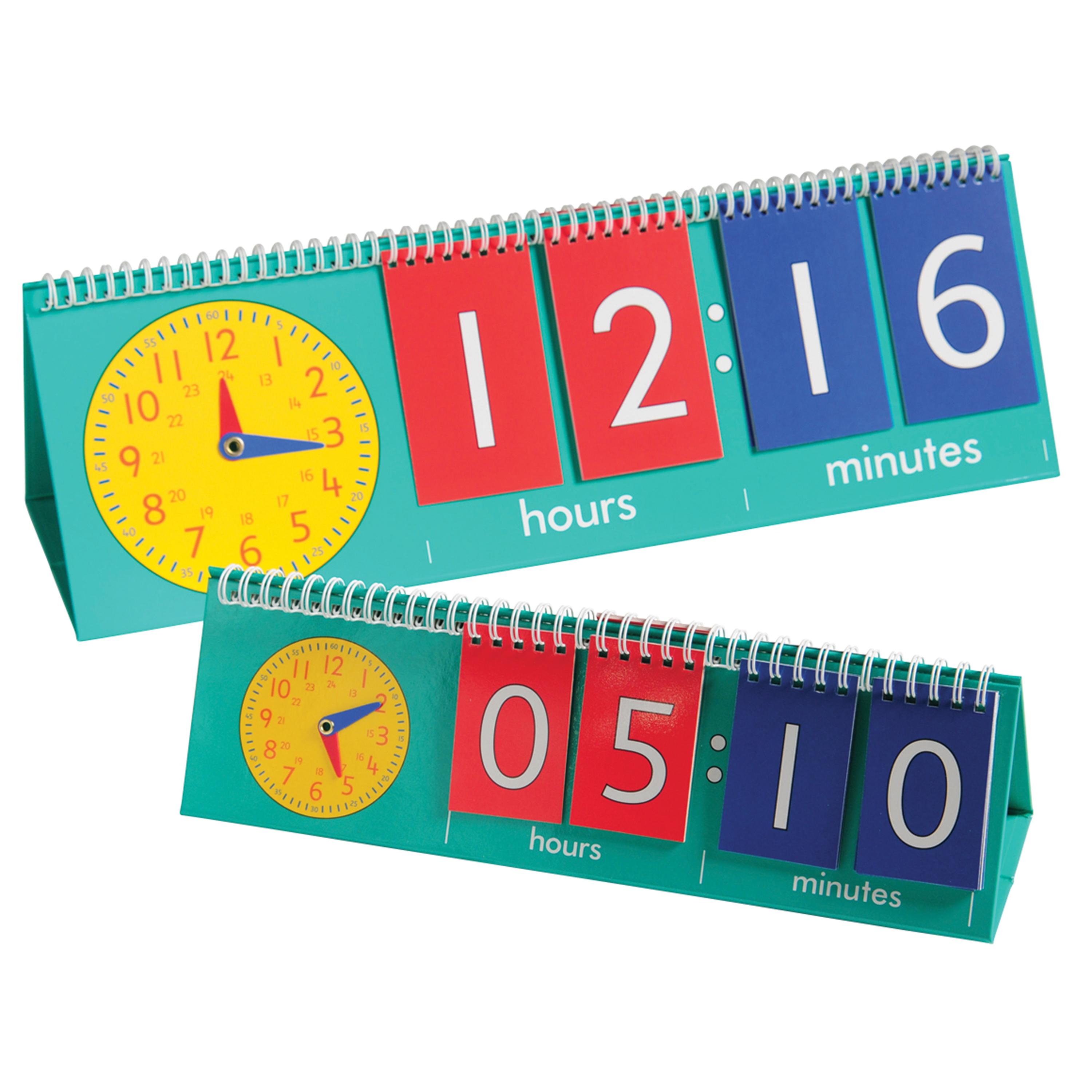 Tell Time Student Flip Chart Set of 10