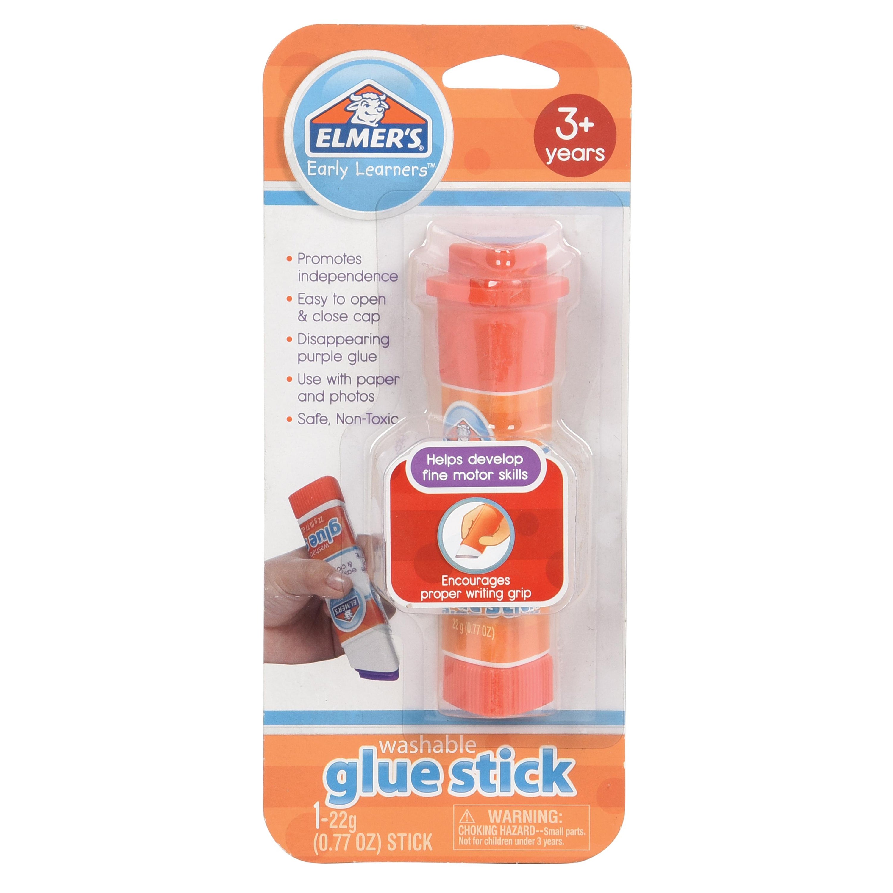 Elmer’s Disappearing Purple Glue Stick