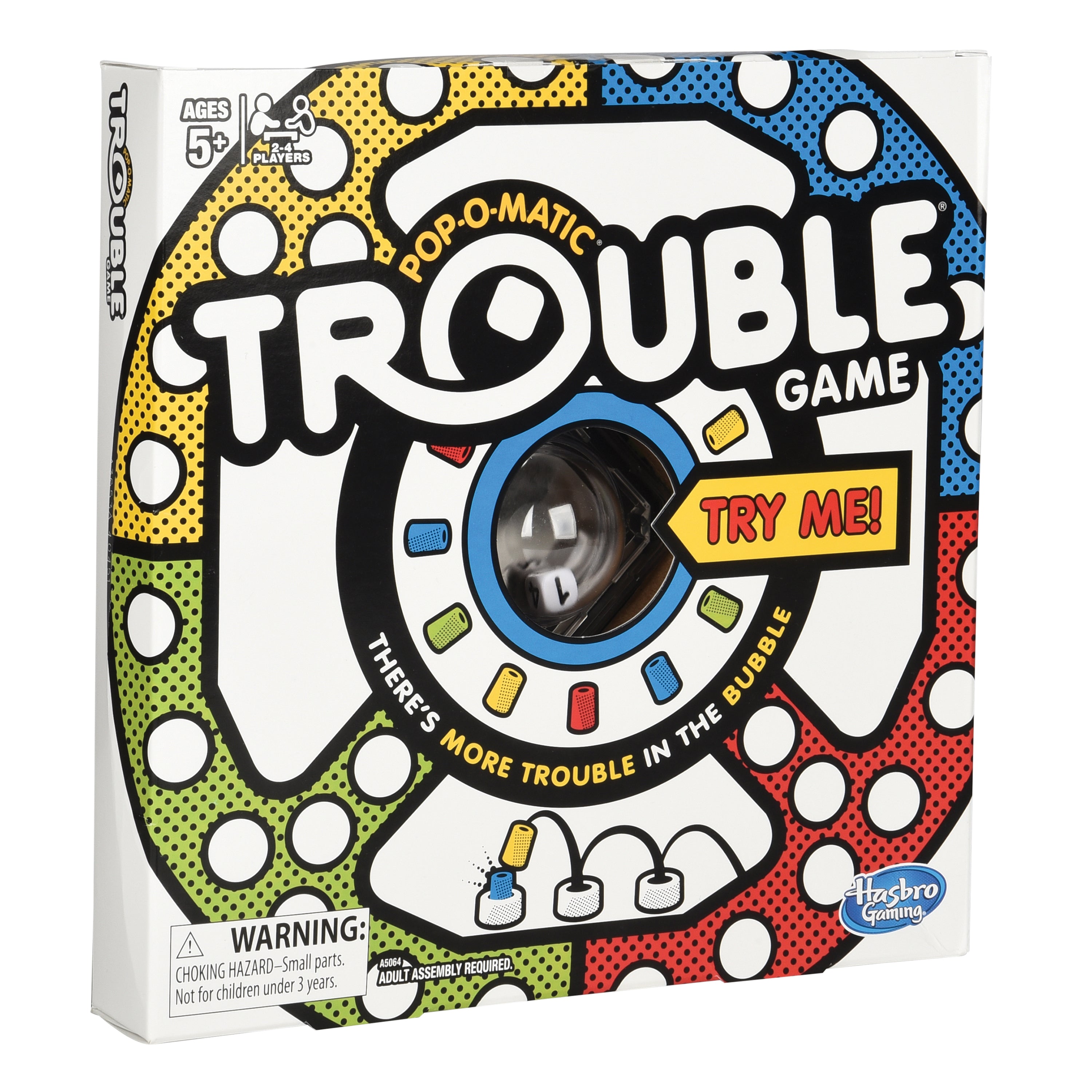 Trouble Pop-O-Matic Game