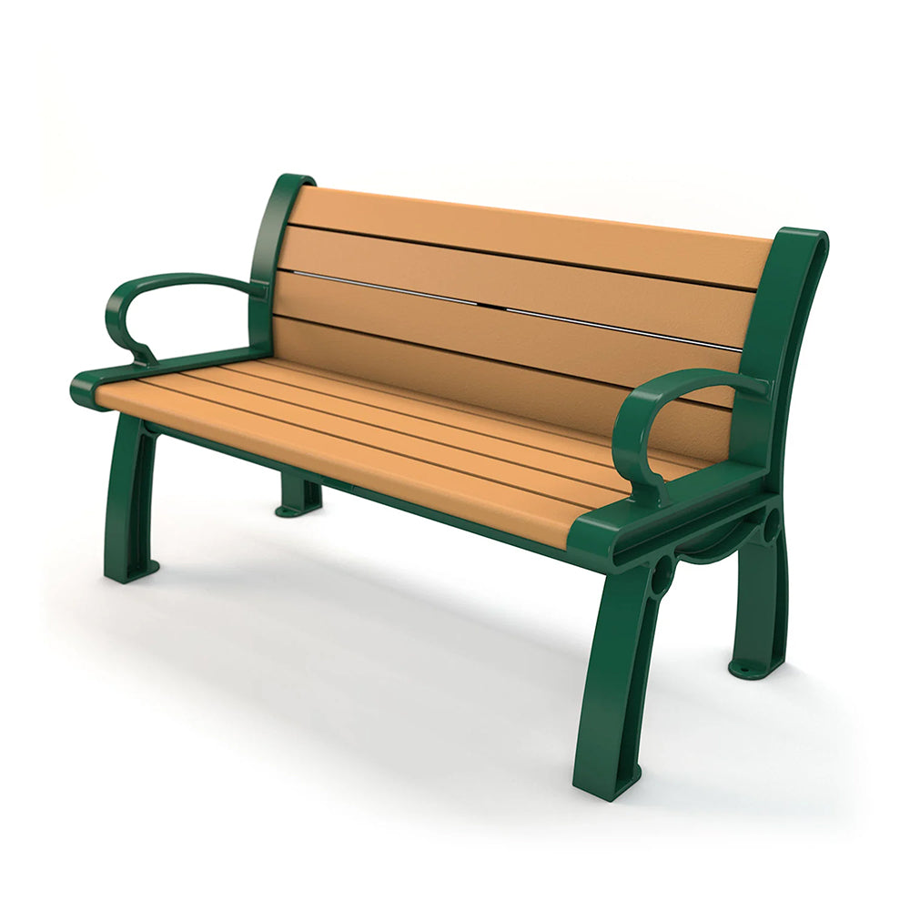 Plying Bench Park Perfection: Heritage Playground Bench for Rest and Recreation