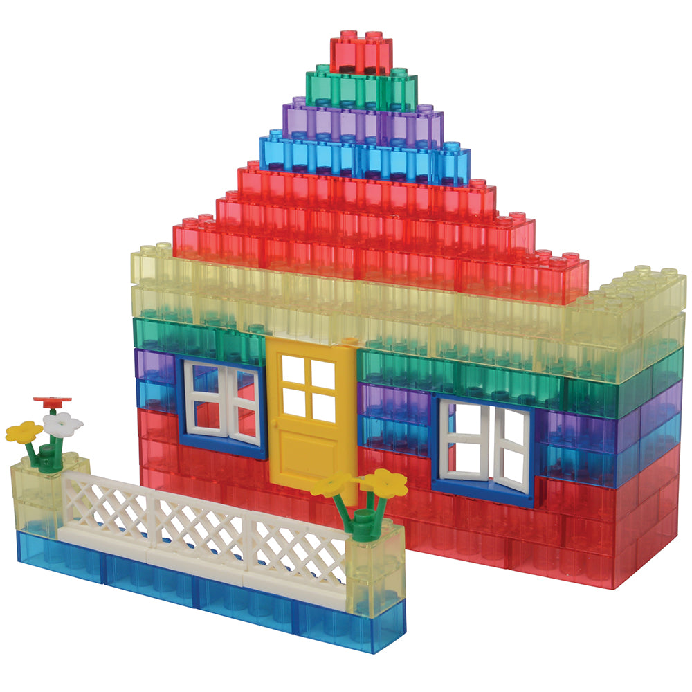 Standard Size Transparent Building Bricks
