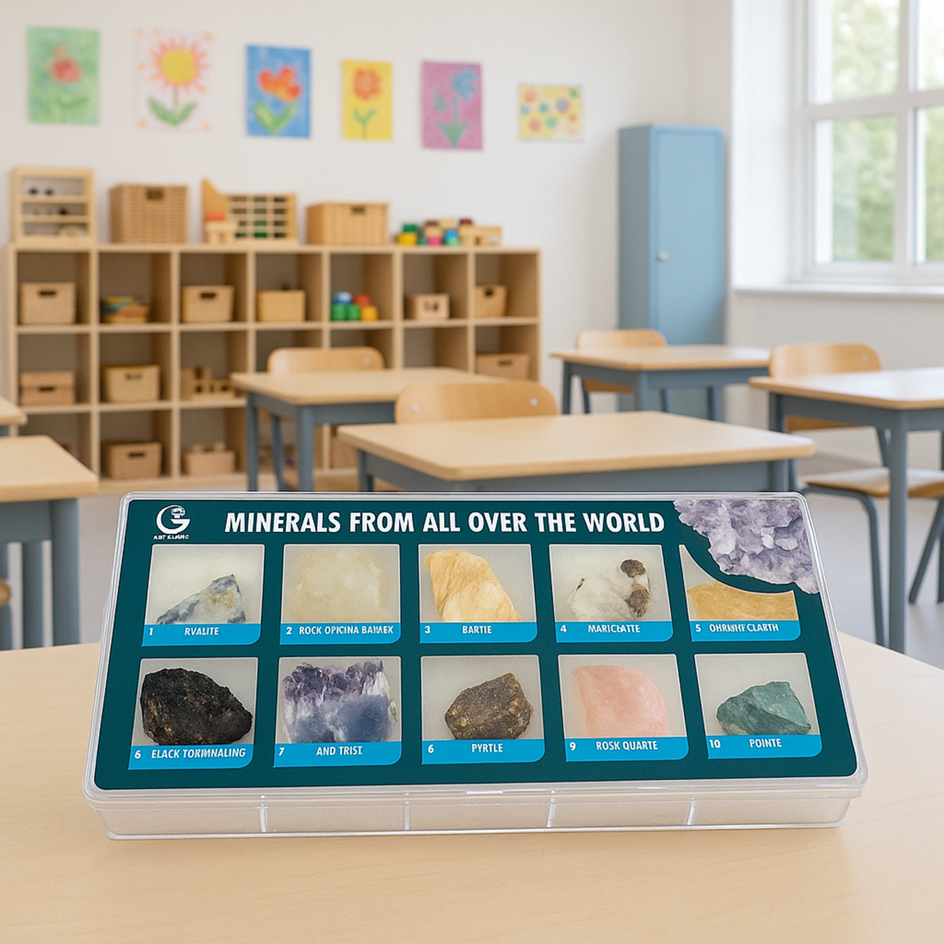 Minerals From All Over The World