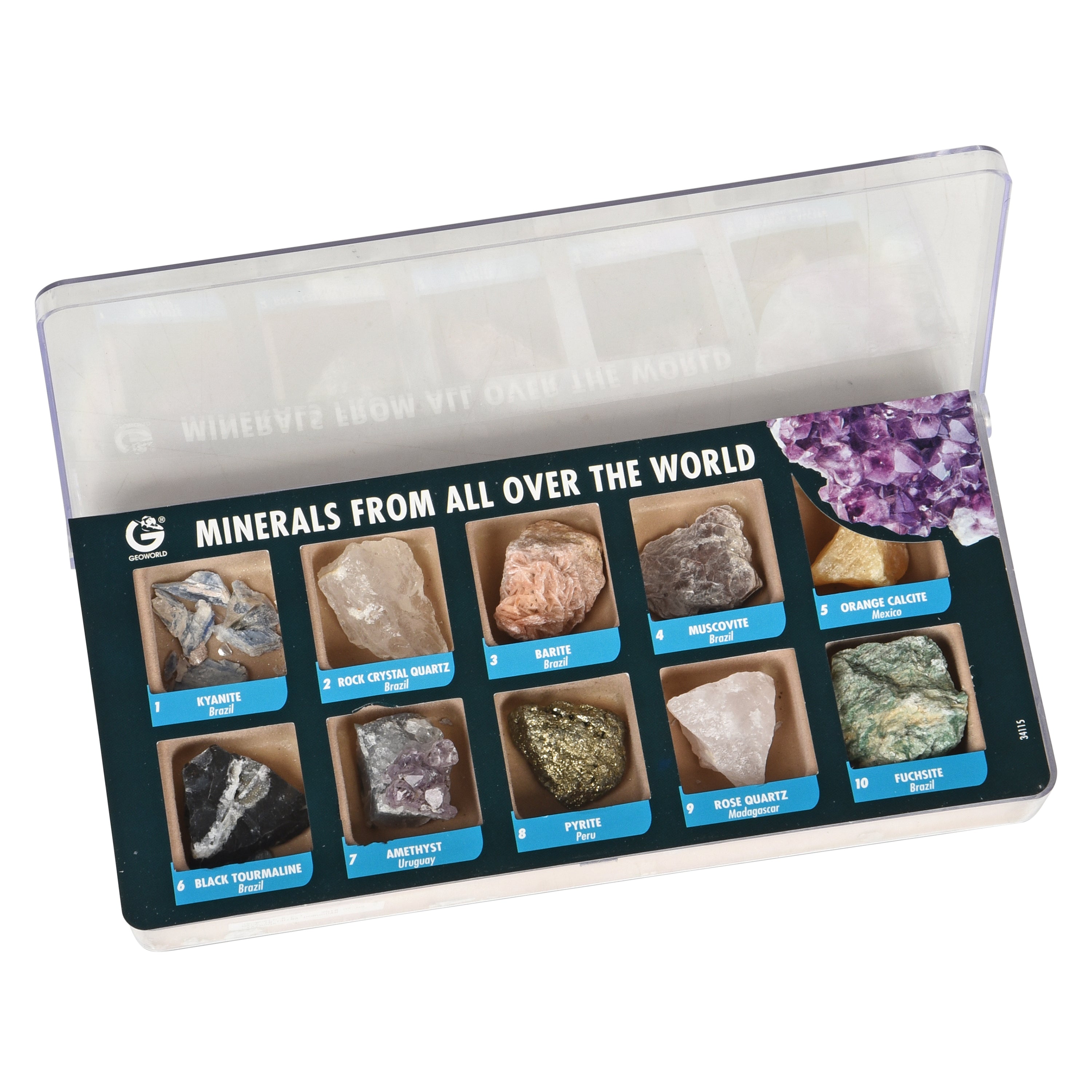 Minerals From All Over The World