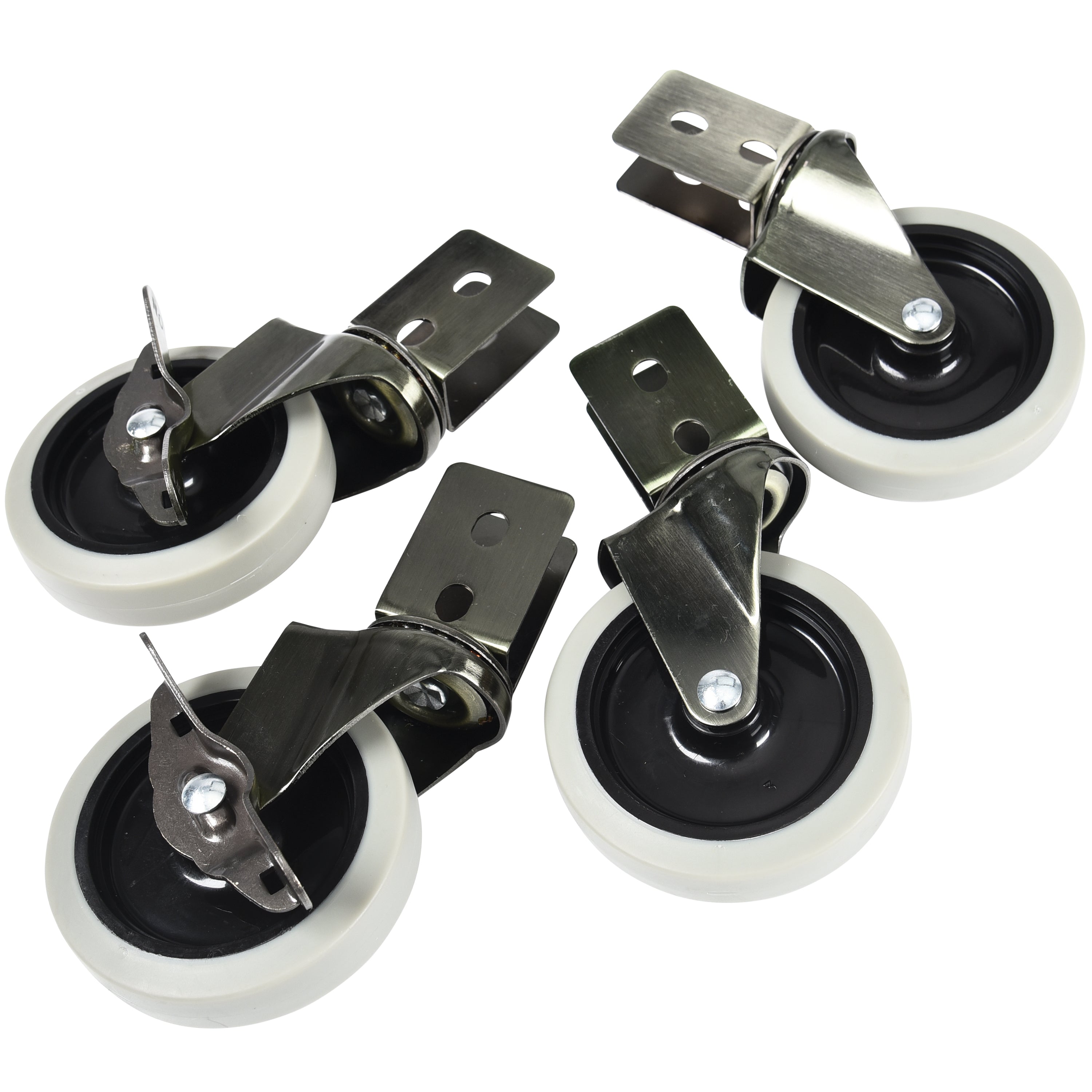 Child Craft Bristol Evacuation Casters for Standard See-Thru Crib | Set of 4