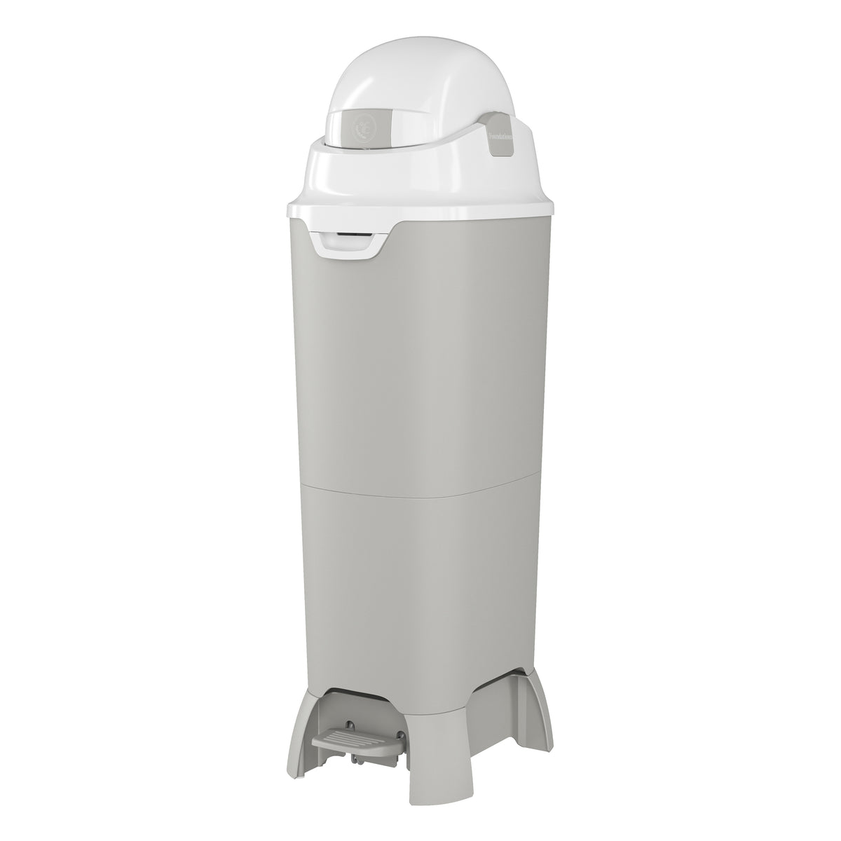 Premium hands-free tall diaper pail with foot pedal and odor-trapping lid for daycare and childcare changing areas