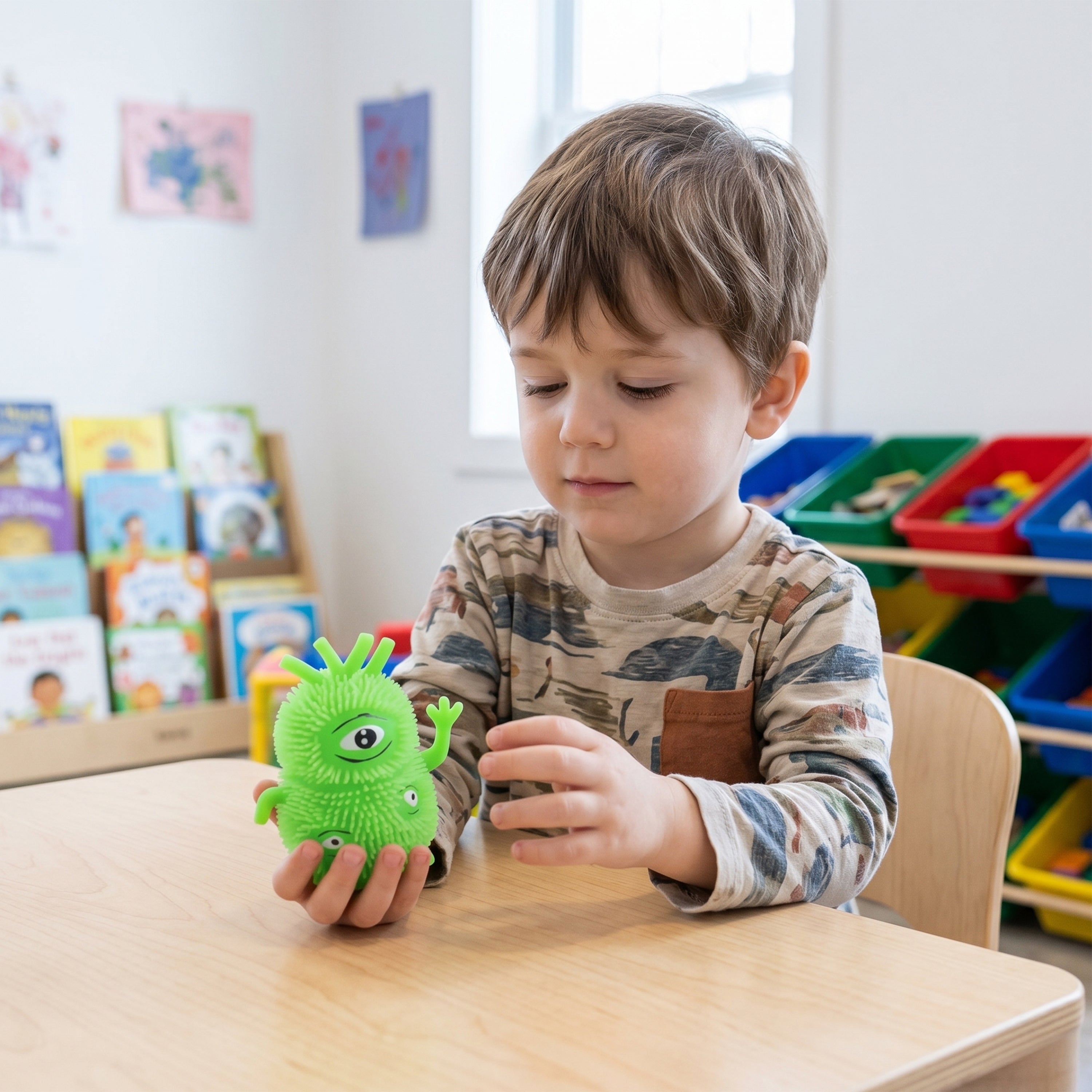 4" Sensory Squeezy Monsters - Set of 4