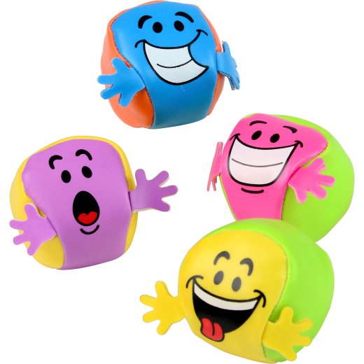 Emoji Sensory Kickballs - Set of 4