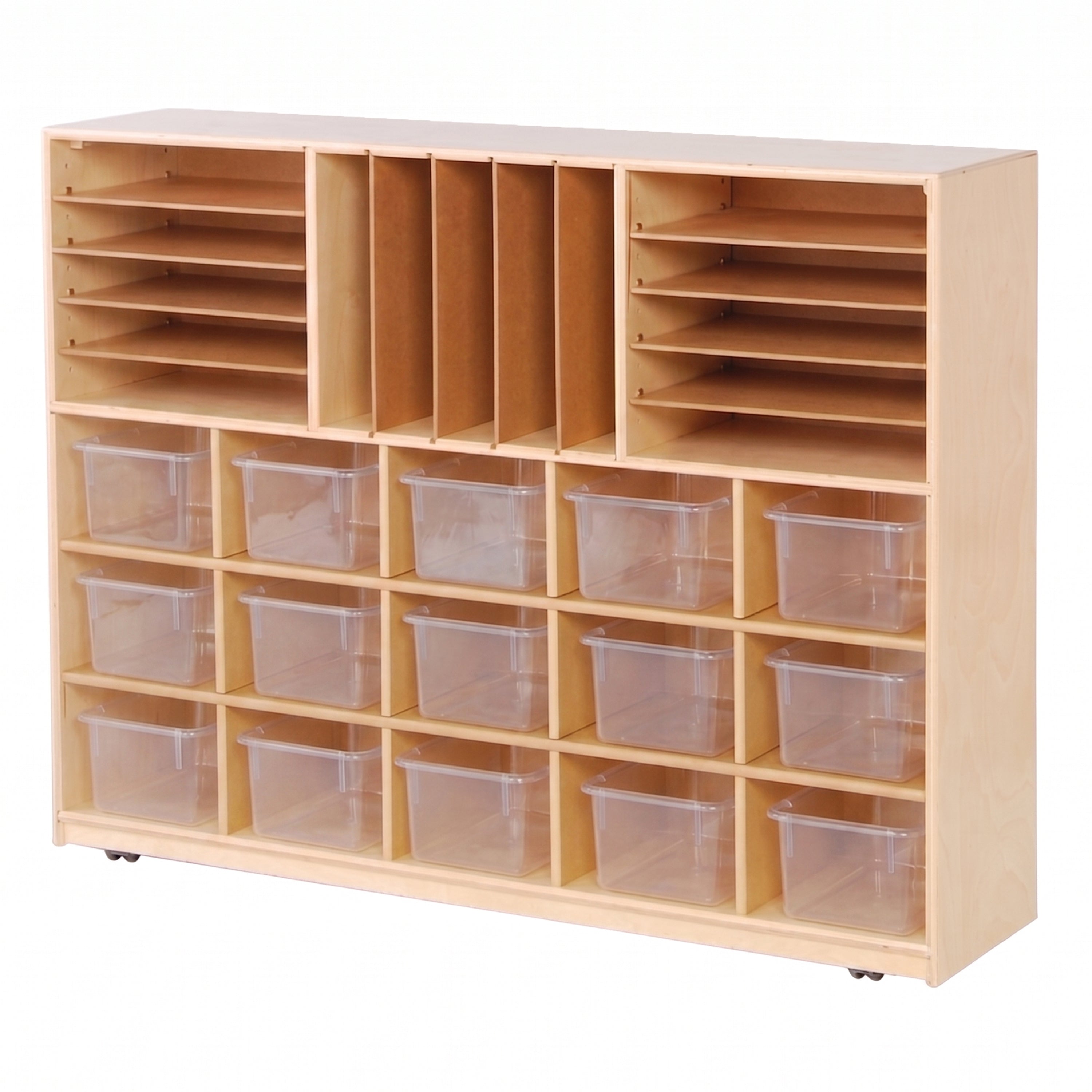 Eco-Friendly Deep Multi-Function Tall Storage Unit