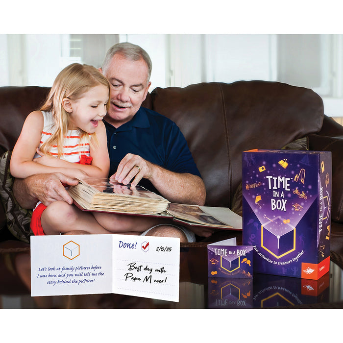 Time in a Box Game | 96 Activity Cards for Meaningful Memories ...