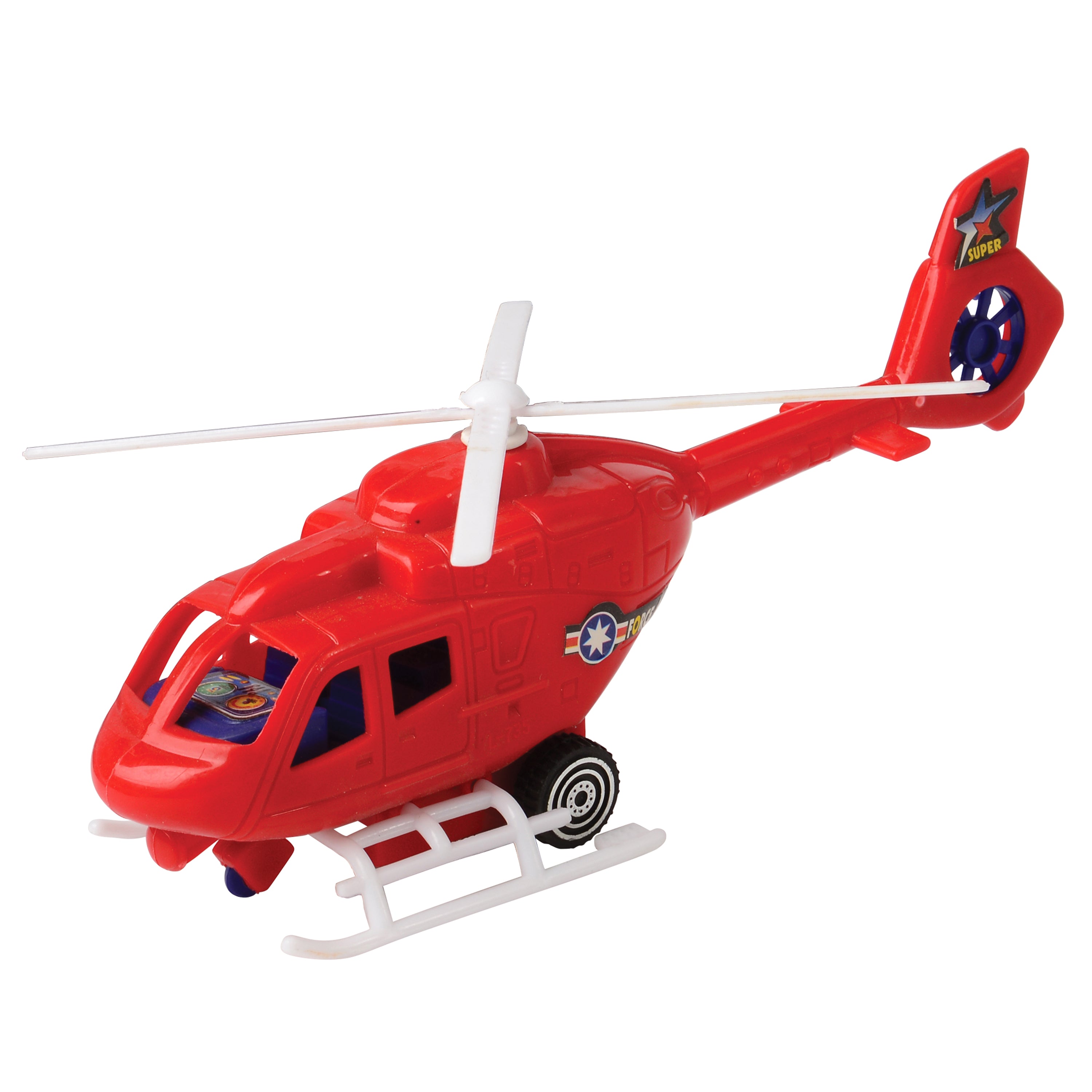 24-Piece Airport Playset with Vehicles, Helicopter, Airplane & Accessories