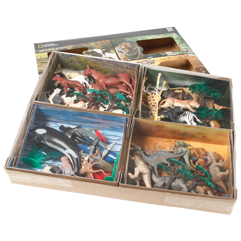 National Geographic Animal Playset Packaging