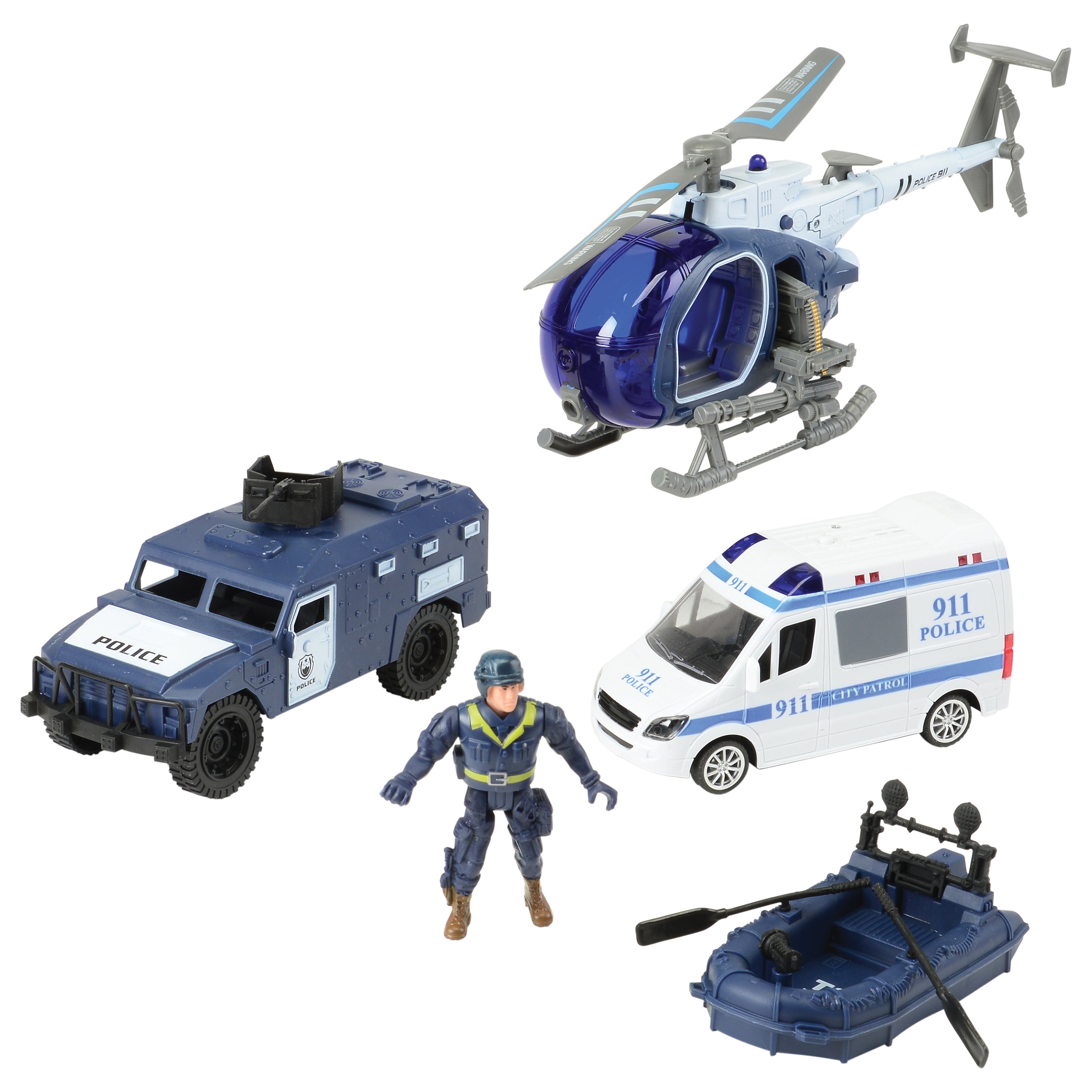 City Police Special Ops and Rescue Set