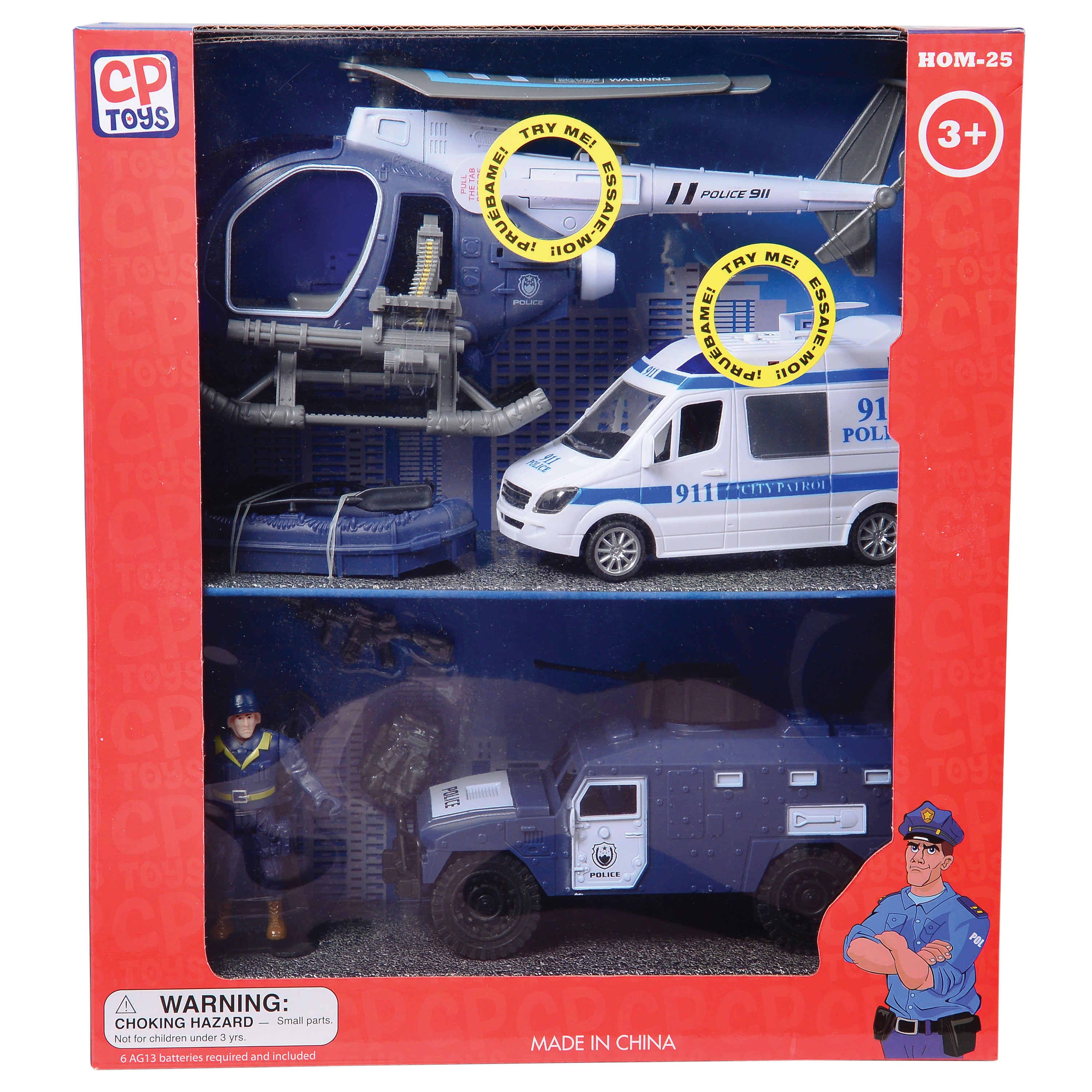 City Police Special Ops and Rescue Set
