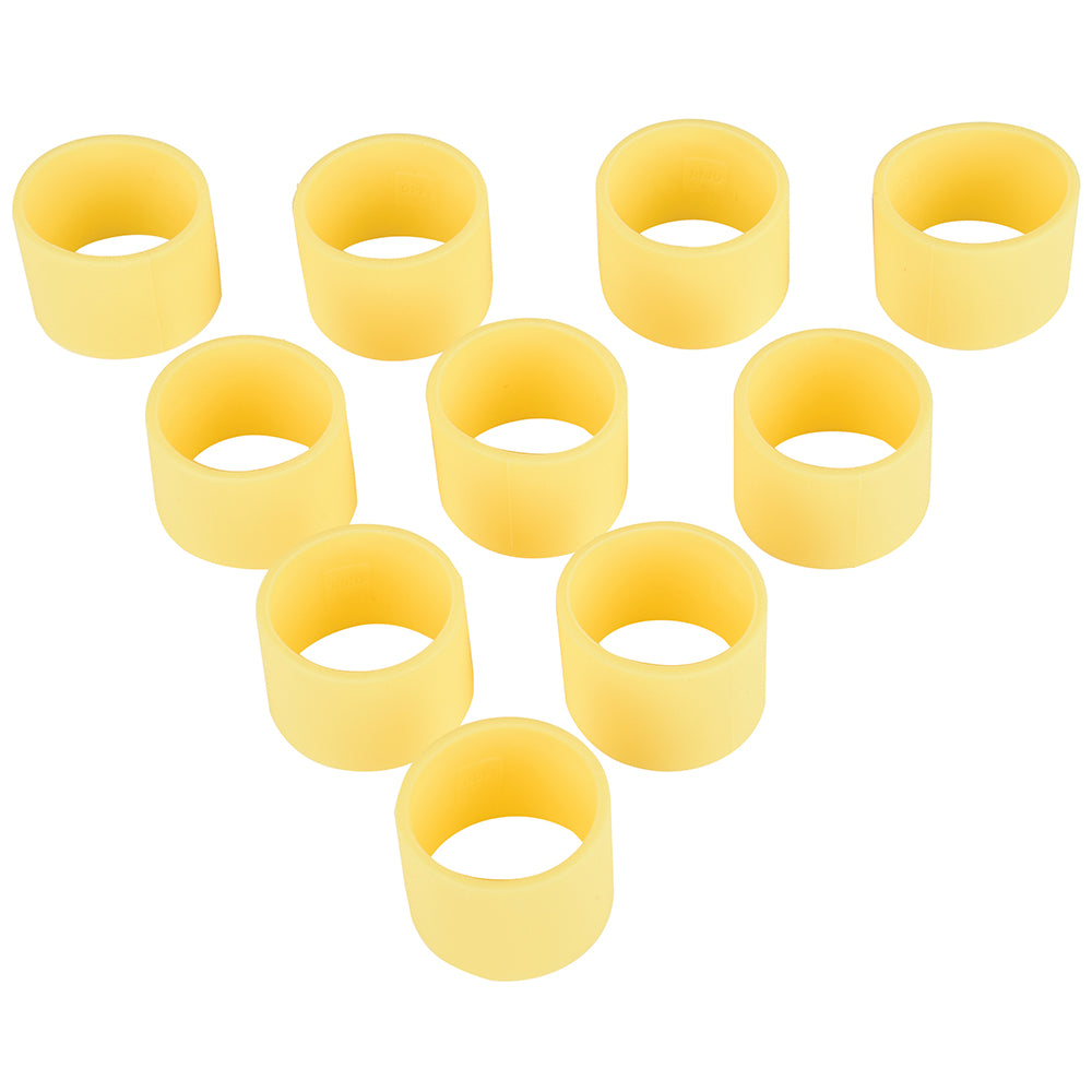 Yellow Silicone Tubes for Creative Building