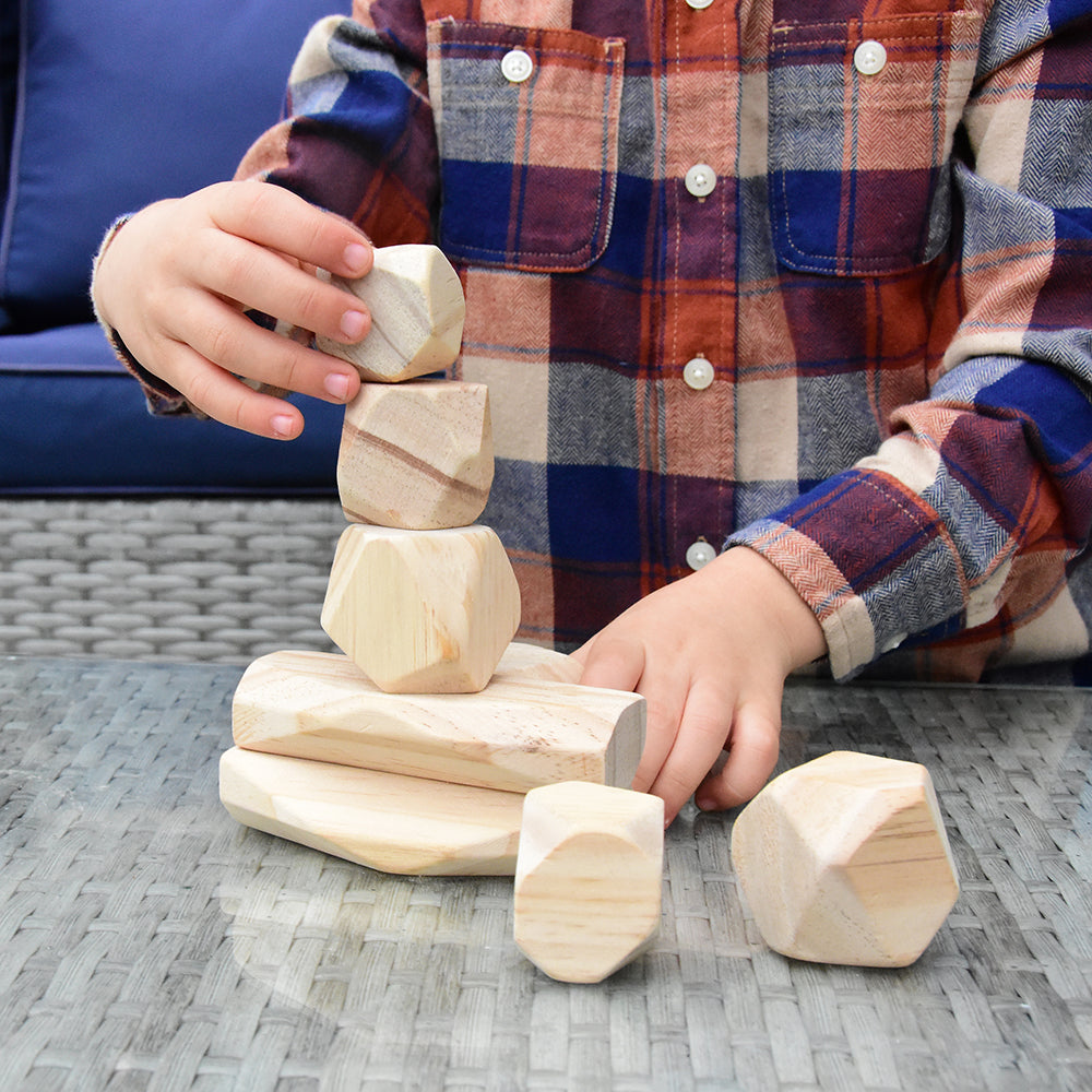 Natural Wooden Balancing Blocks