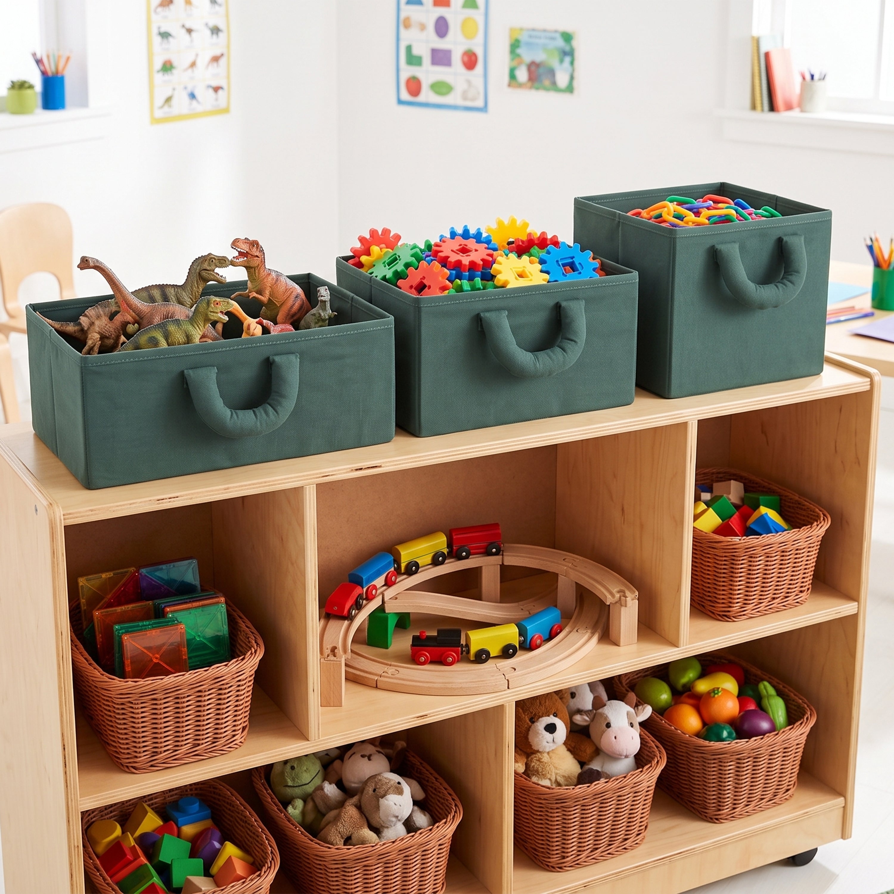 Nature Exploration Storage Baskets – Set of 3