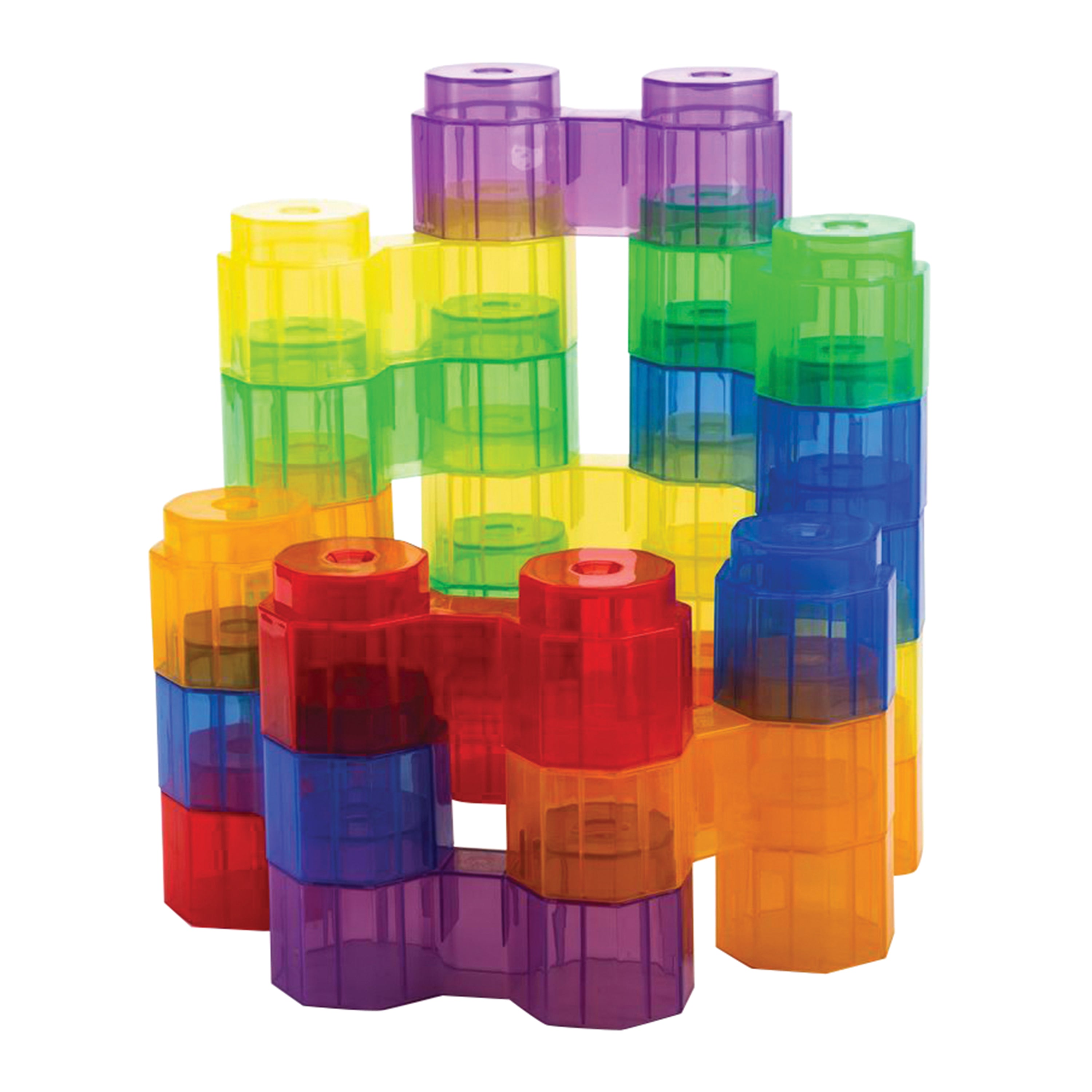 Translucent Twin Blocks 48 pc. Set