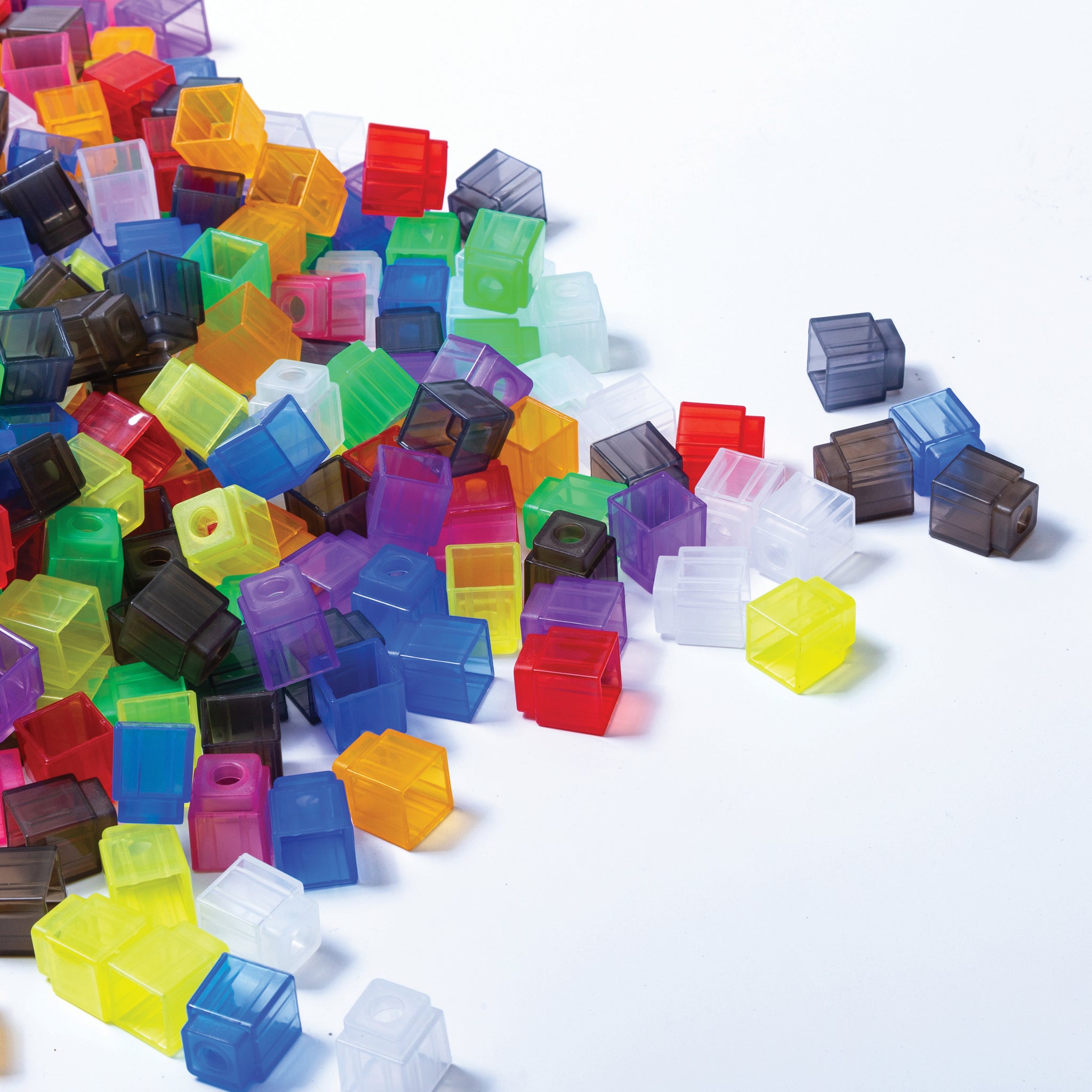 Translucent Stacking Counting Cubes | 100-Piece Light Table Math & Fine ...