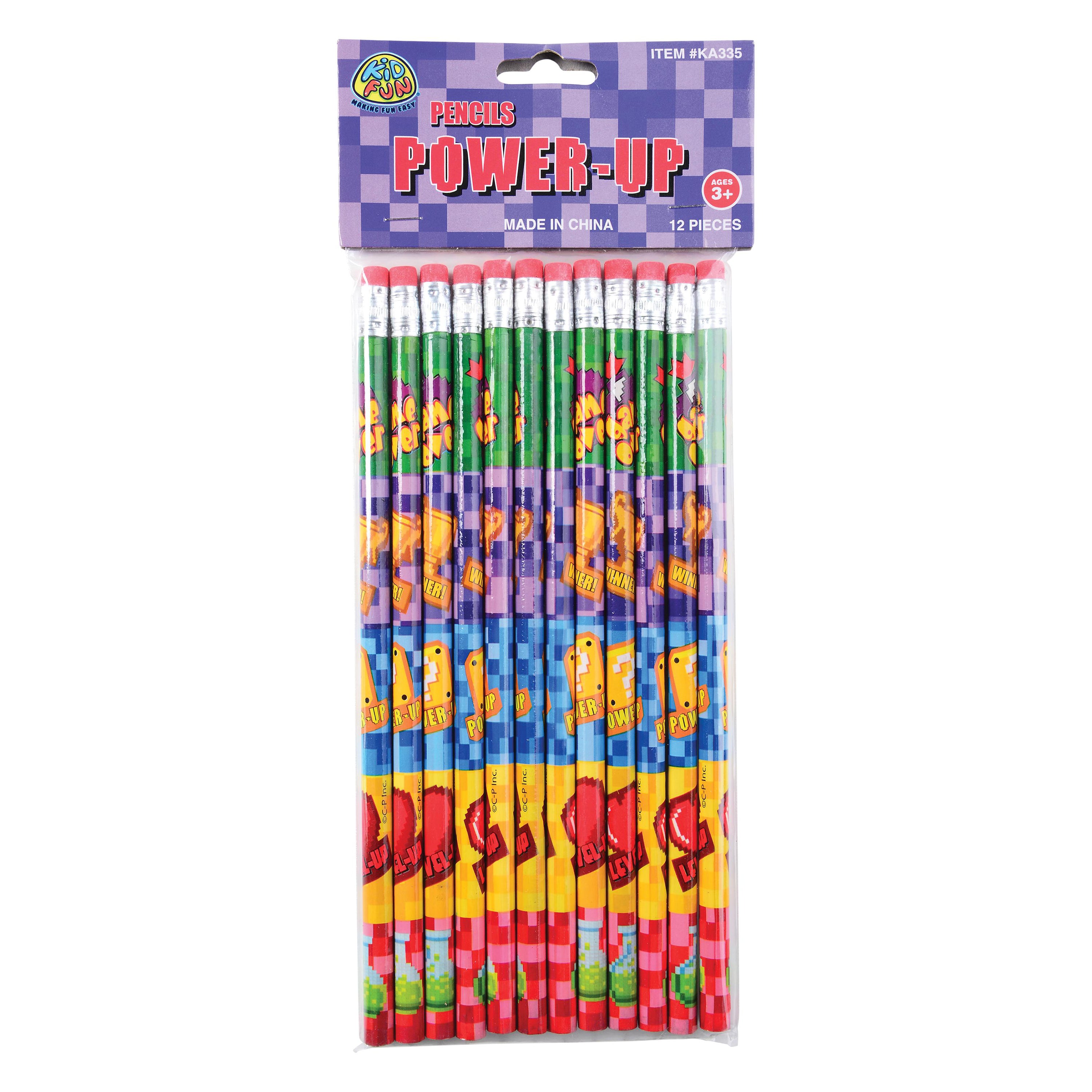 Power Up Incentive Pencils for Classrooms & Afterschool