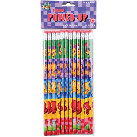 Power Up Incentive Pencils for Classrooms & Afterschool