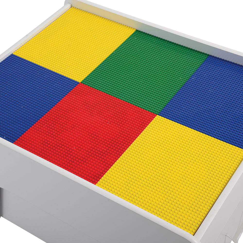 Double-Sided Tabletop |  Block Grid Side in Four Colors