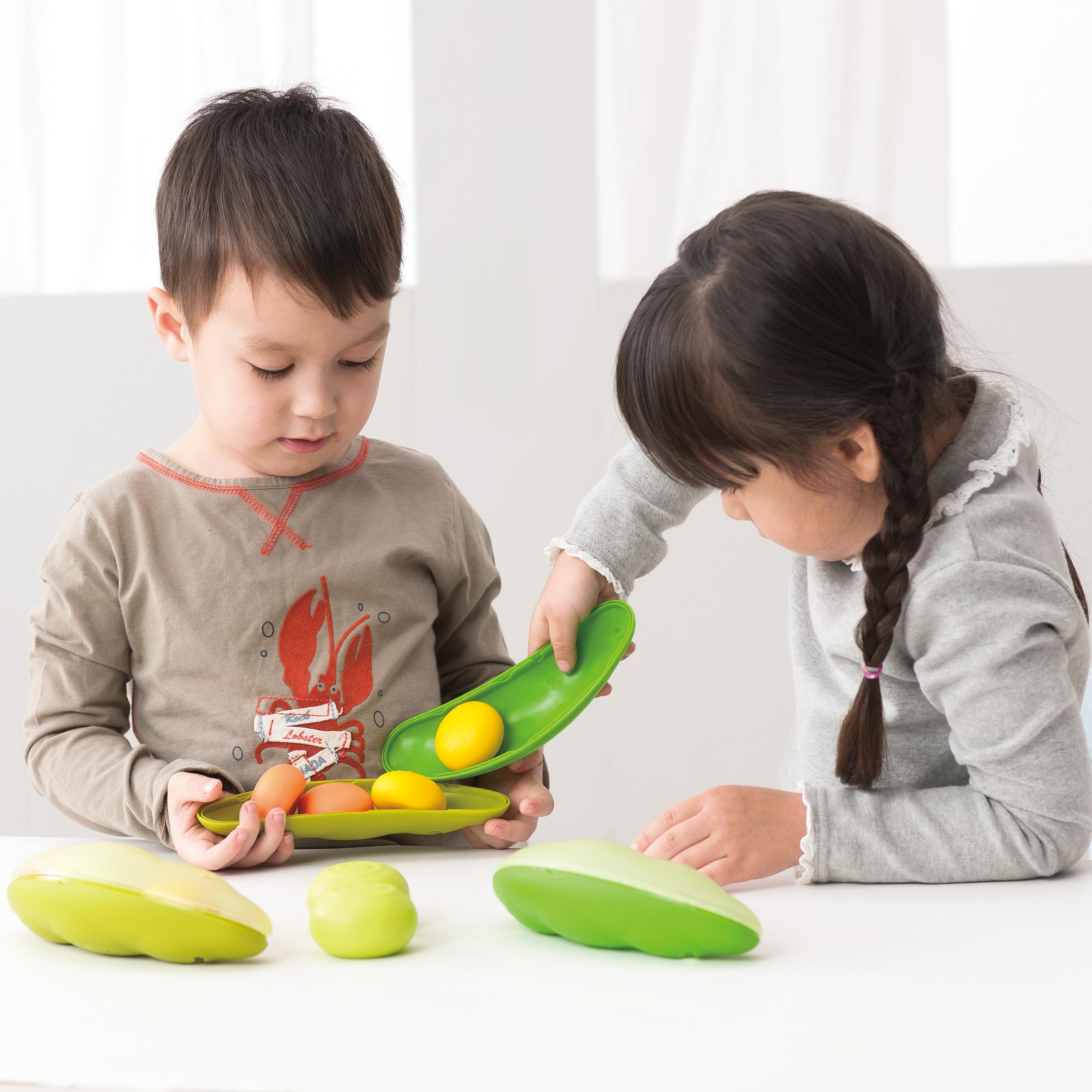 Tactile Bean Pods Play Set | Fine Motor & Sensory Exploration
