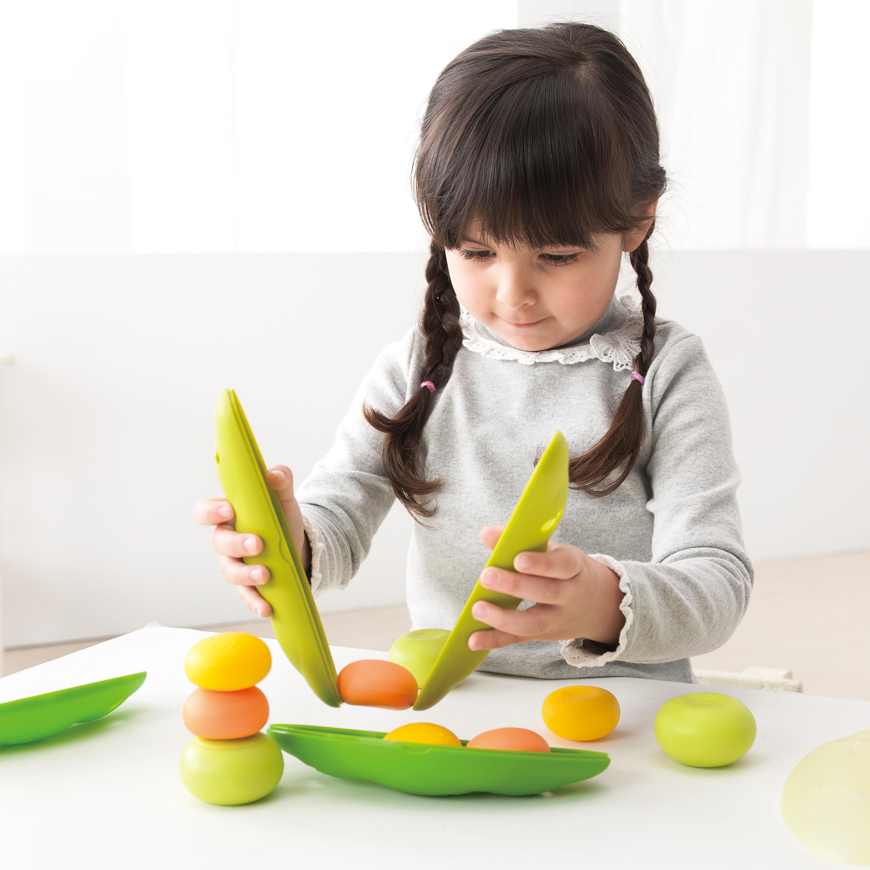 Tactile Bean Pods Play Set | Fine Motor & Sensory Exploration